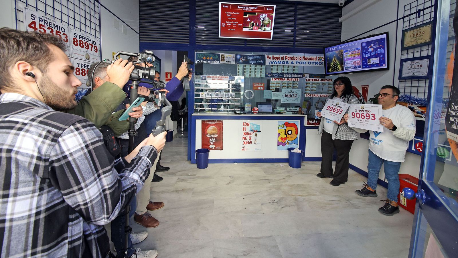 El Paraíso vuelve a dar premio en la Lotería de Navidad 2025