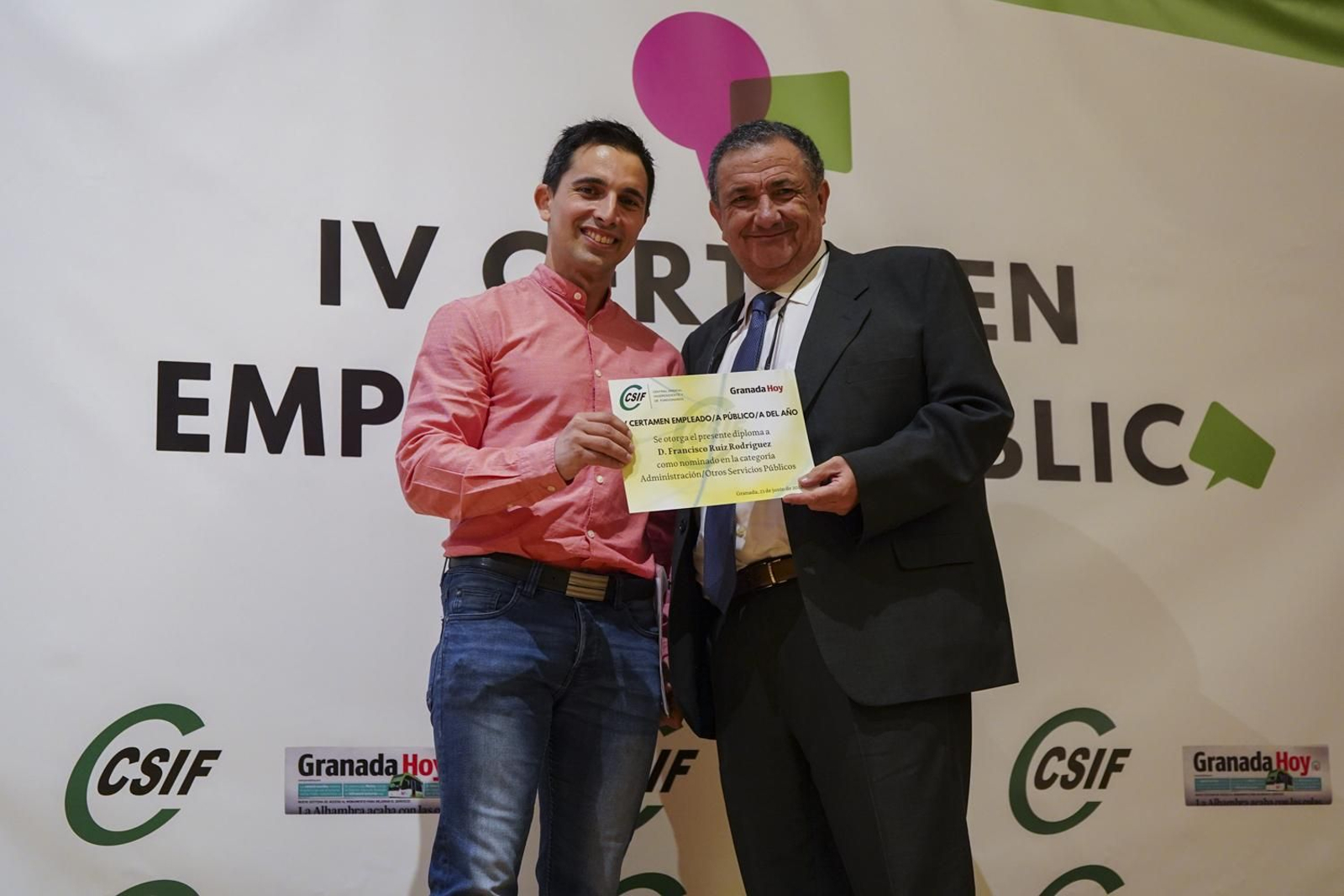 IV Certamen del Empleado Público del año