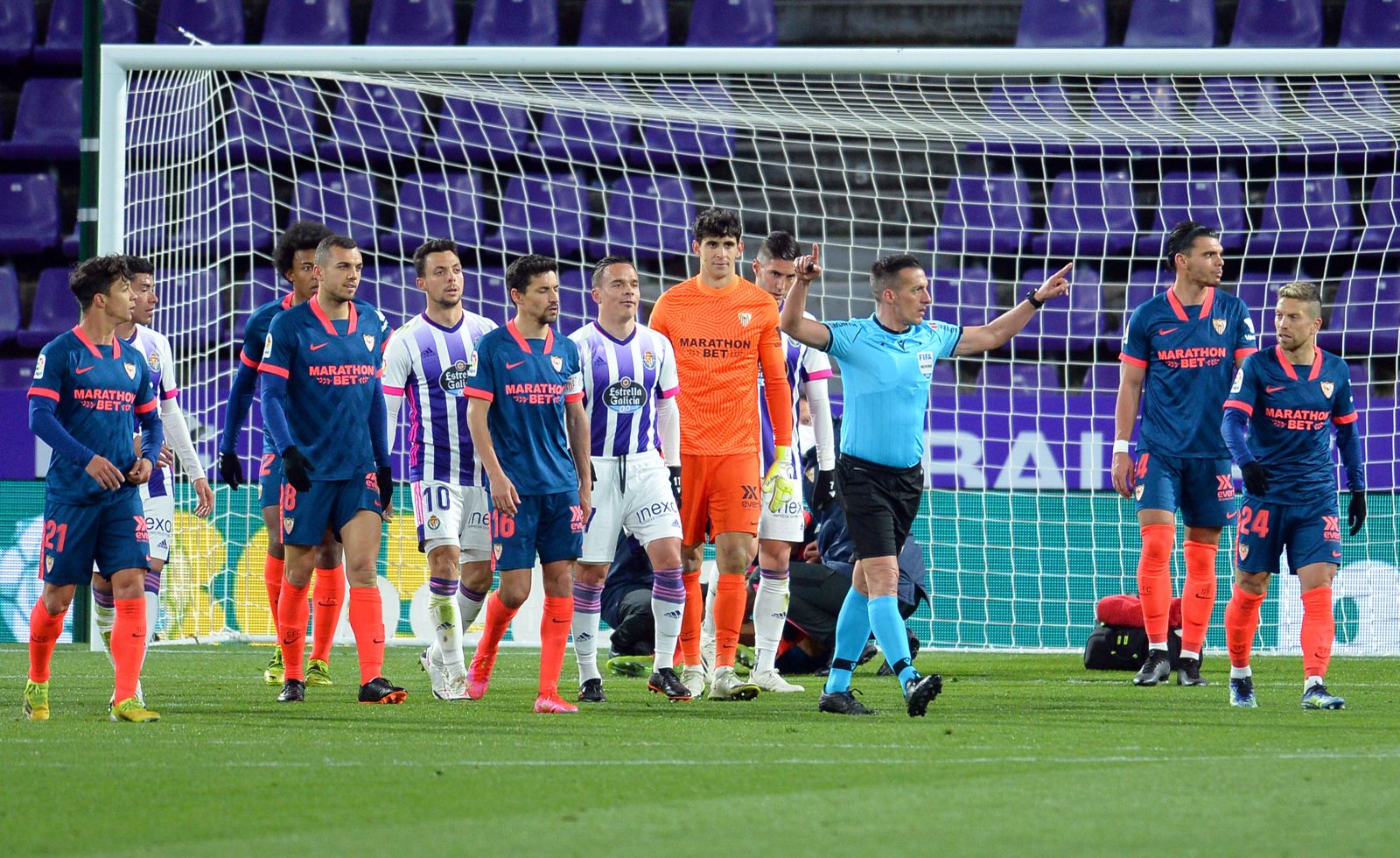 Valladolid-Sevilla, en fotos