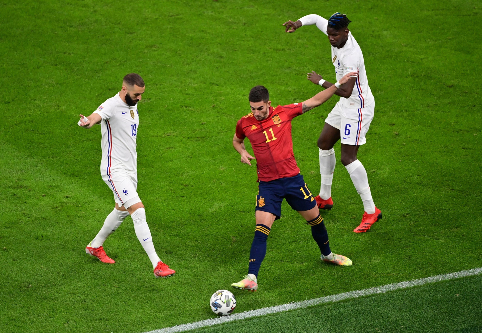 Las fotos del España-Francia, final de la Liga de Naciones