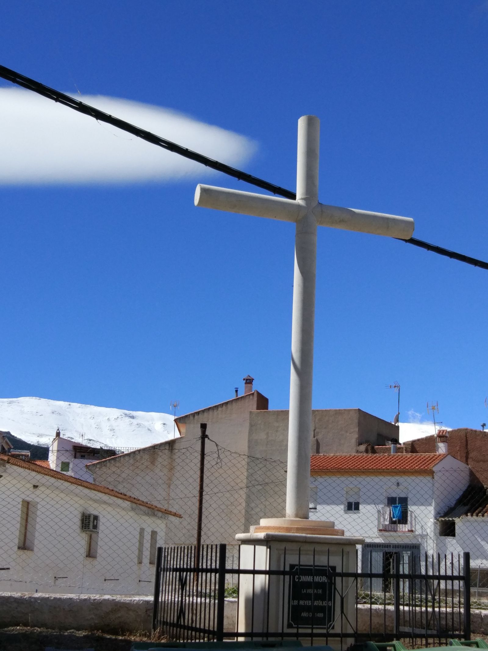 La cruz se volvió a levantar en 2017