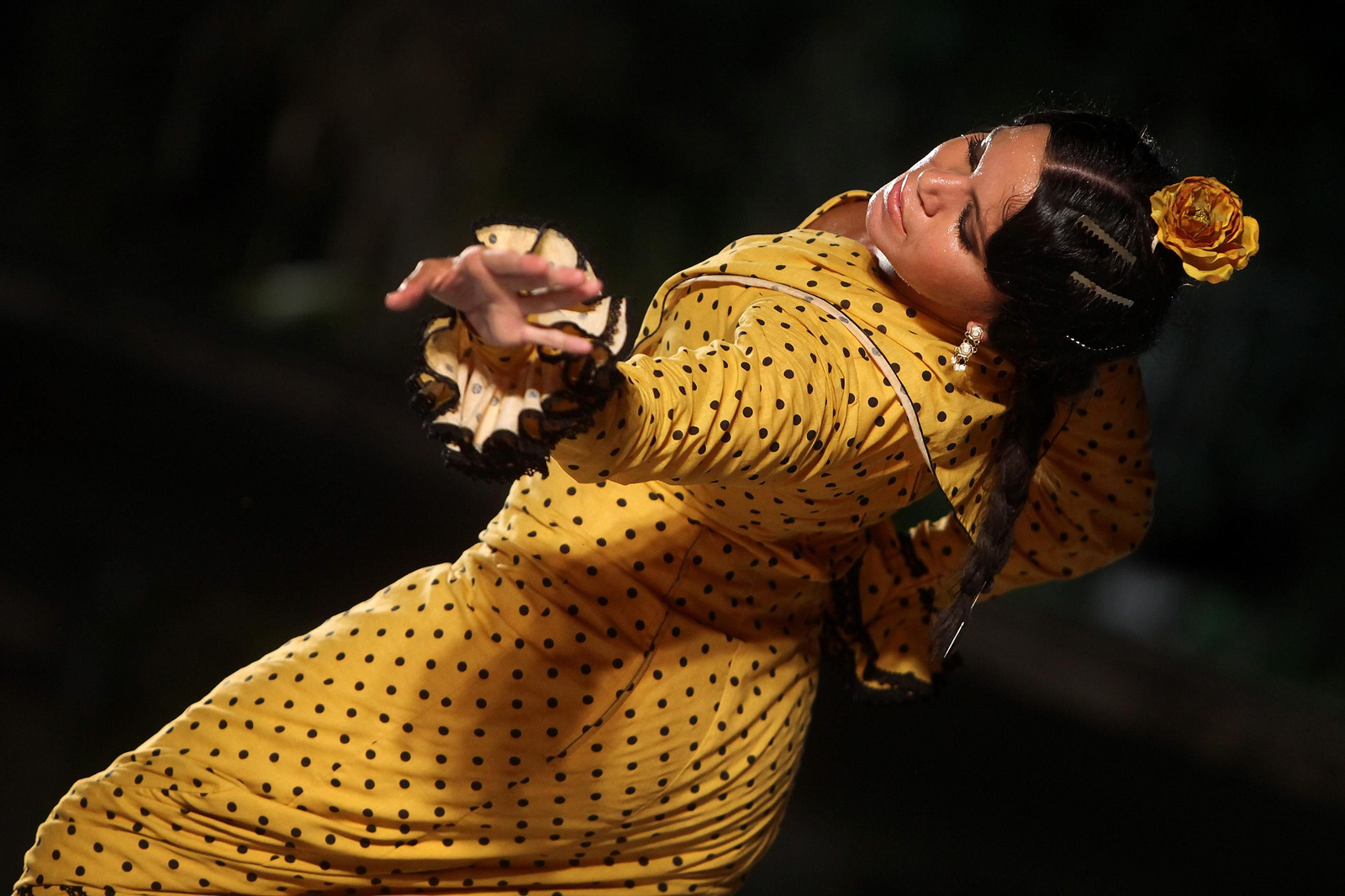 La bailaora gaditana María Moreno.