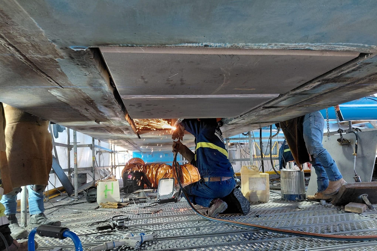 Así avanzan las obras en la A-44 a la altura de Rules