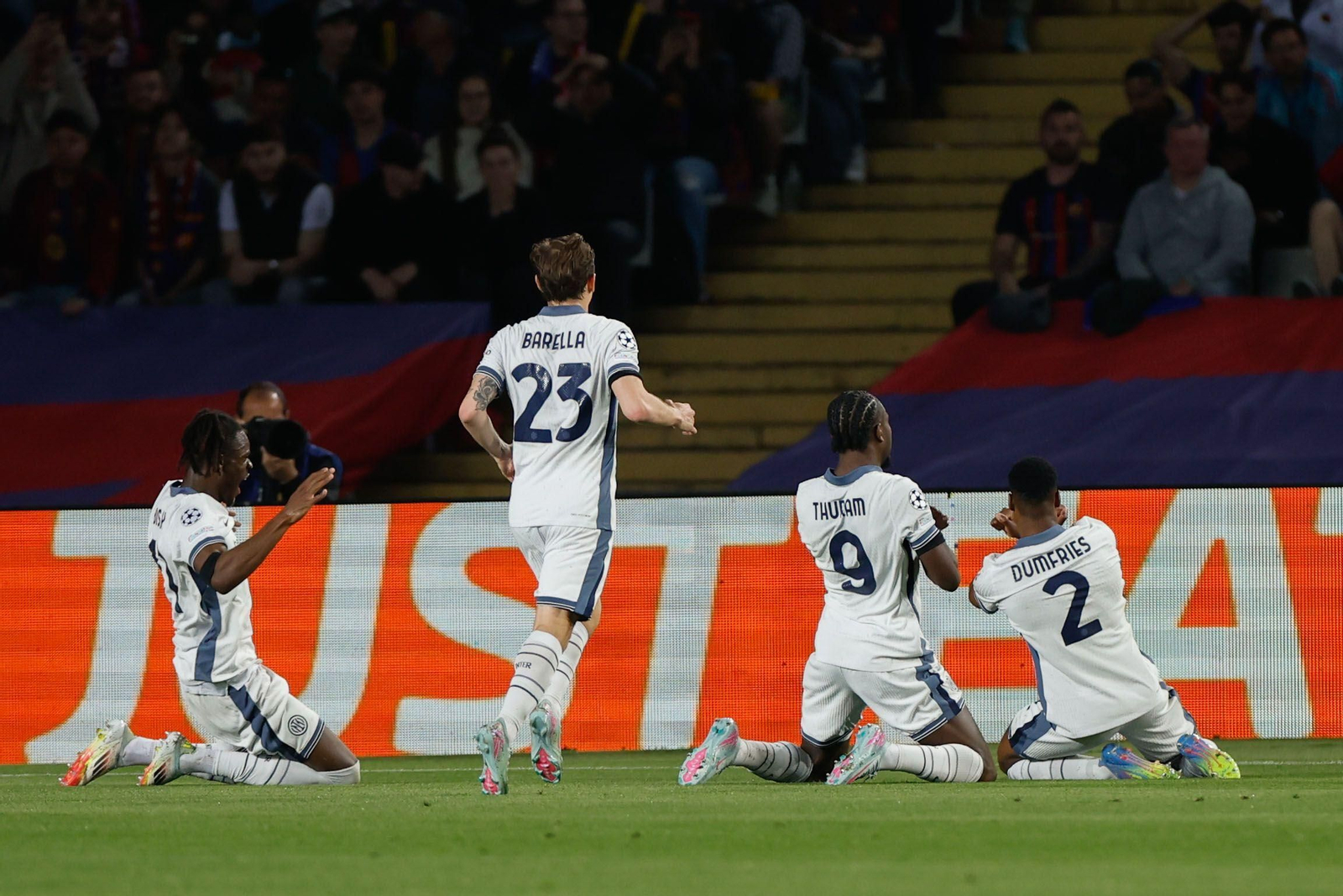 Las mejores fotos del Barcelona - Inter