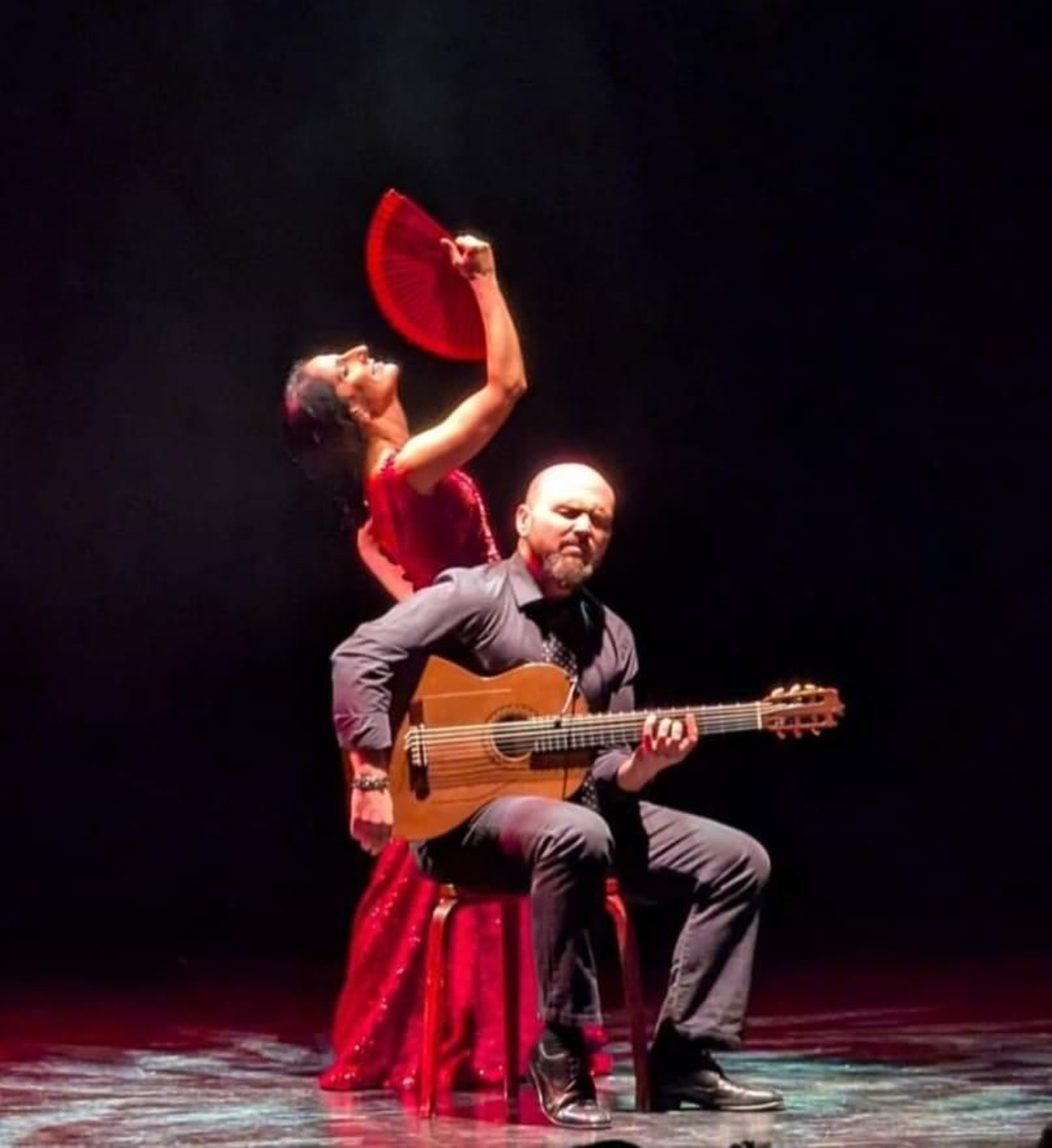 Mercedes Ruiz y Santiago Lara.