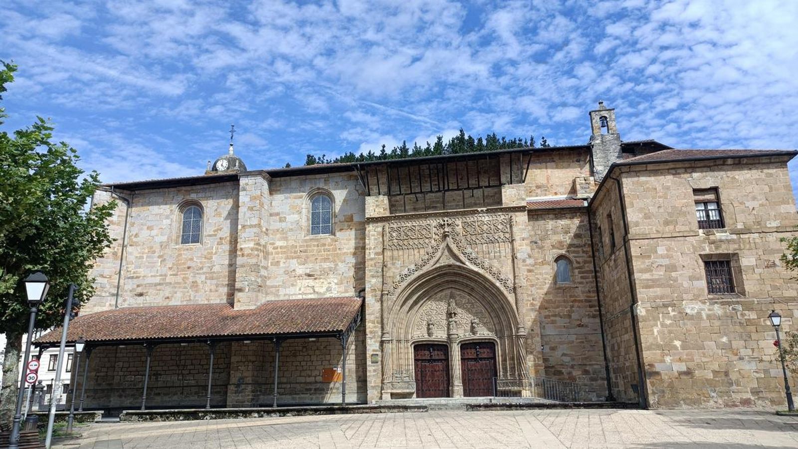 Iglesia de Santa María, en Güeñes.