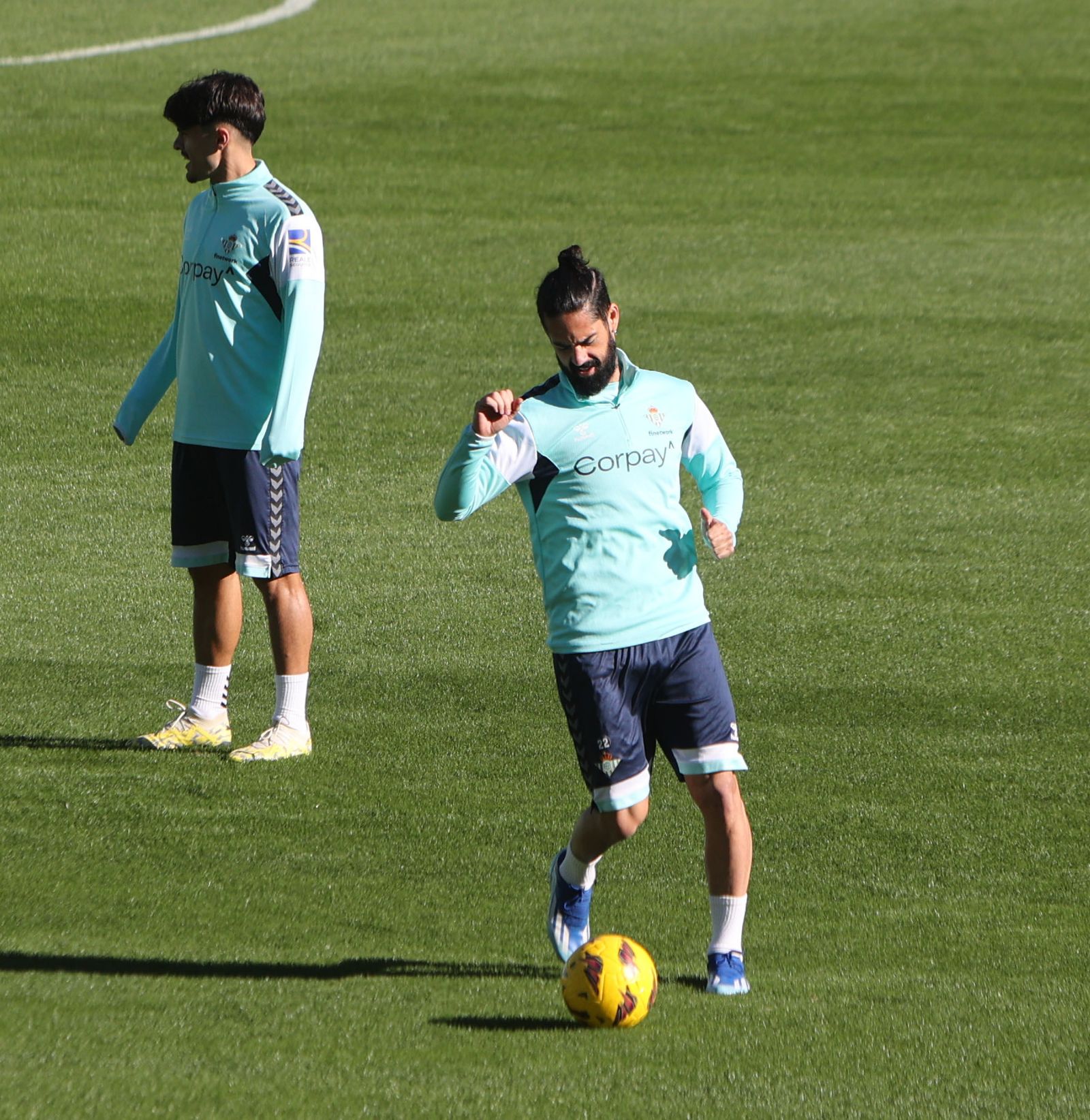 Las fotos del entrenamiento del Betis