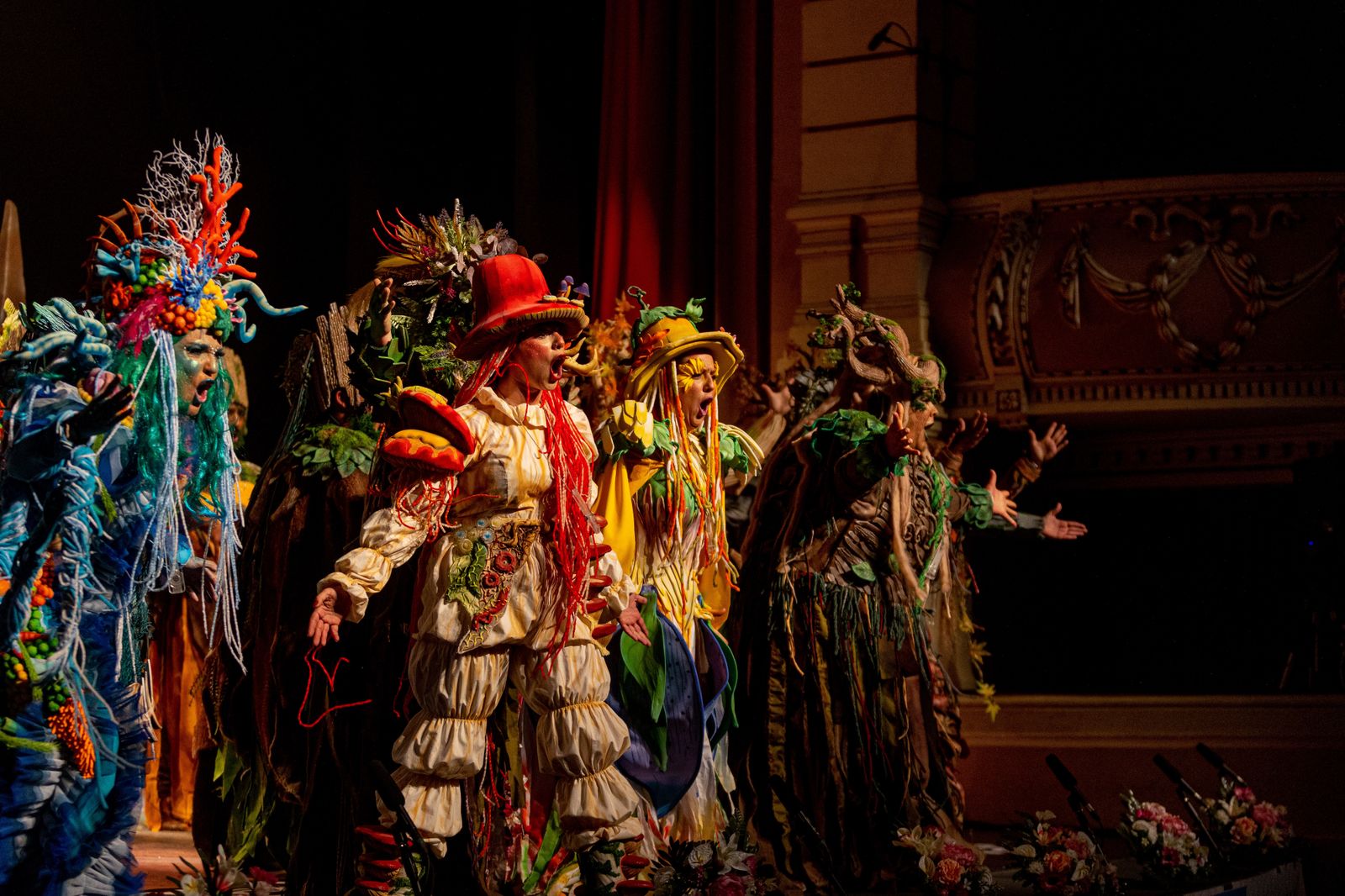 Imágenes de la tercera jornada del concurso del Carnaval Colombino 2023