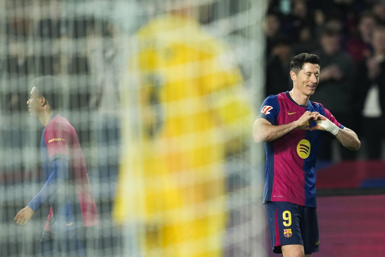 Las fotos del polémico Barcelona - Rayo Vallecano