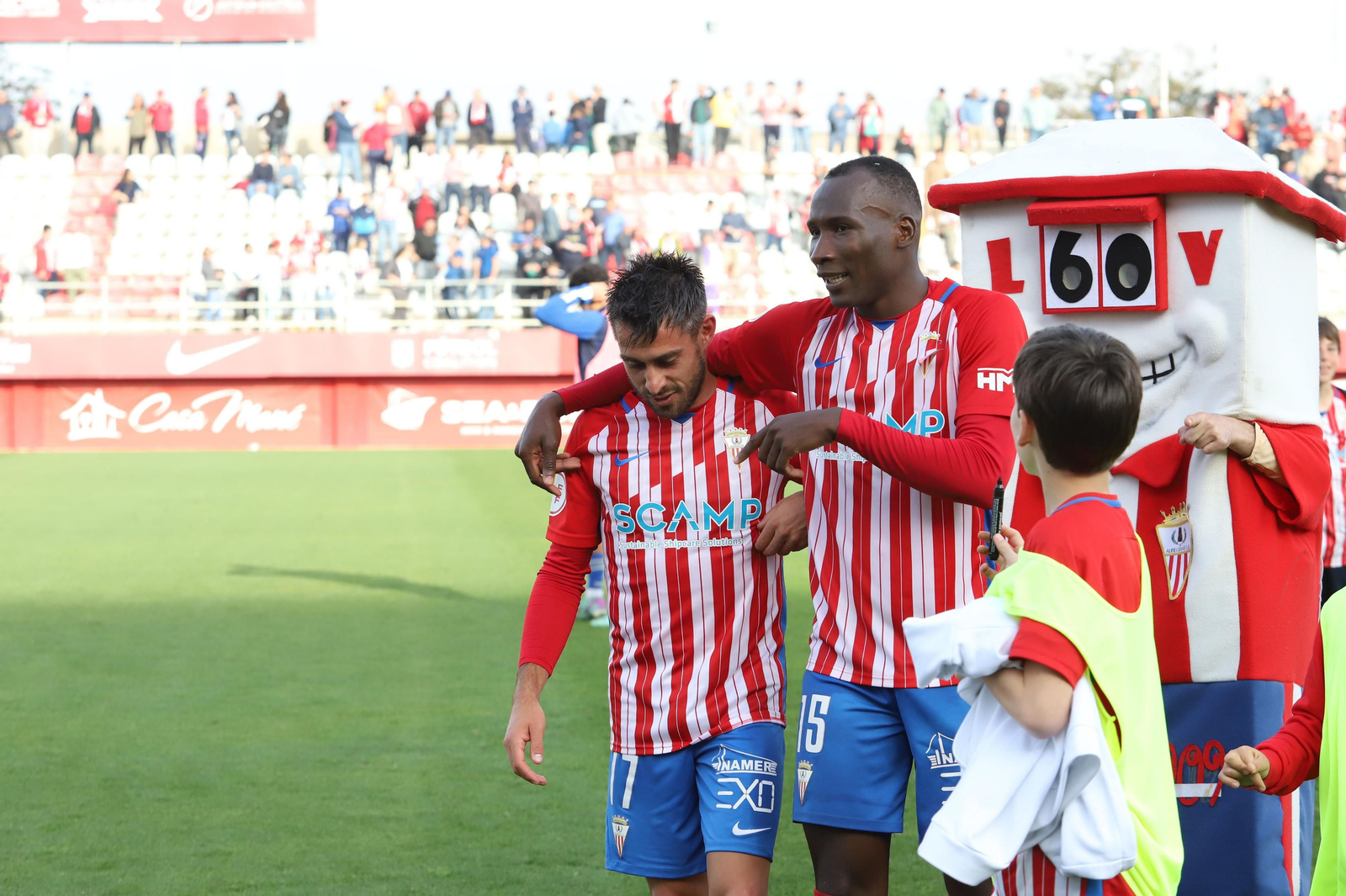 Fotos del Algeciras CF-Linares de Primera Federacion