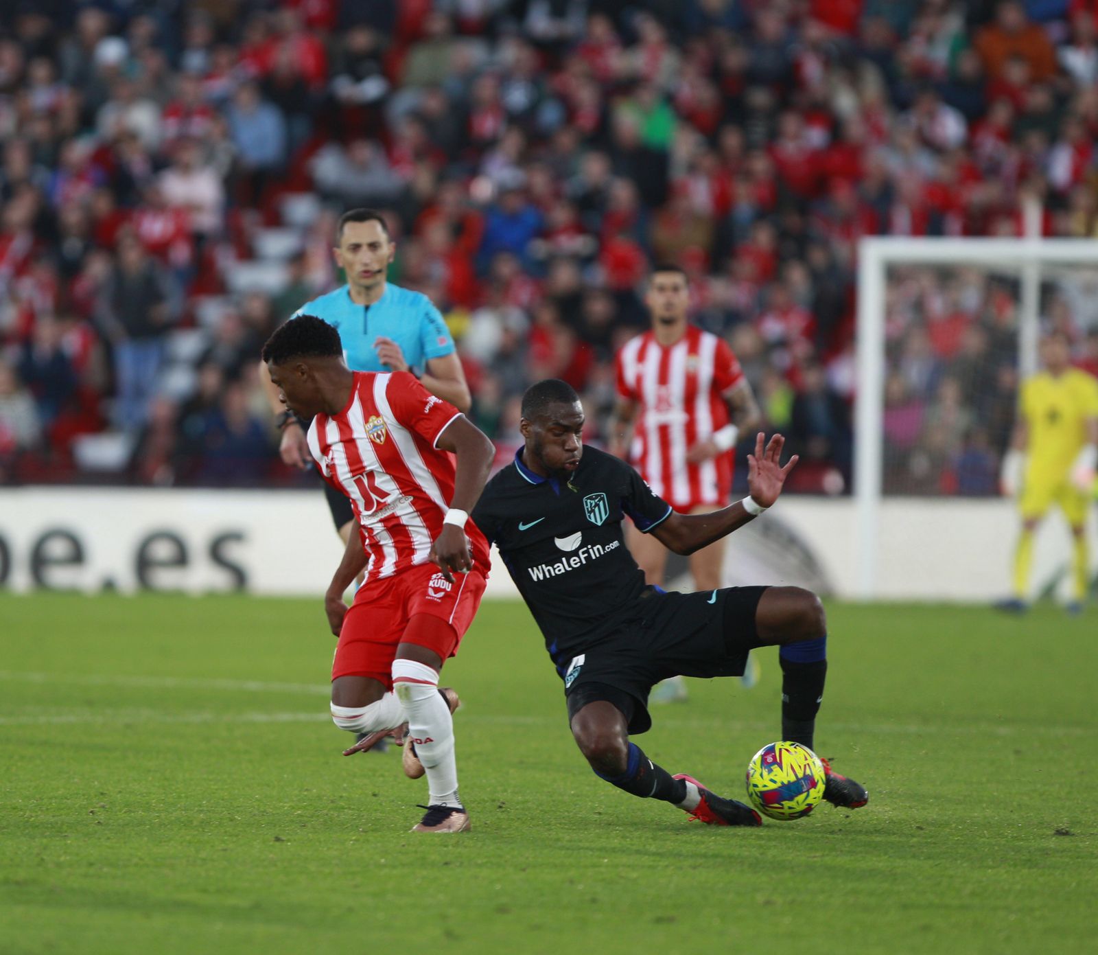 Imágenes del partido U.D. Almería-Atlético de Madrid