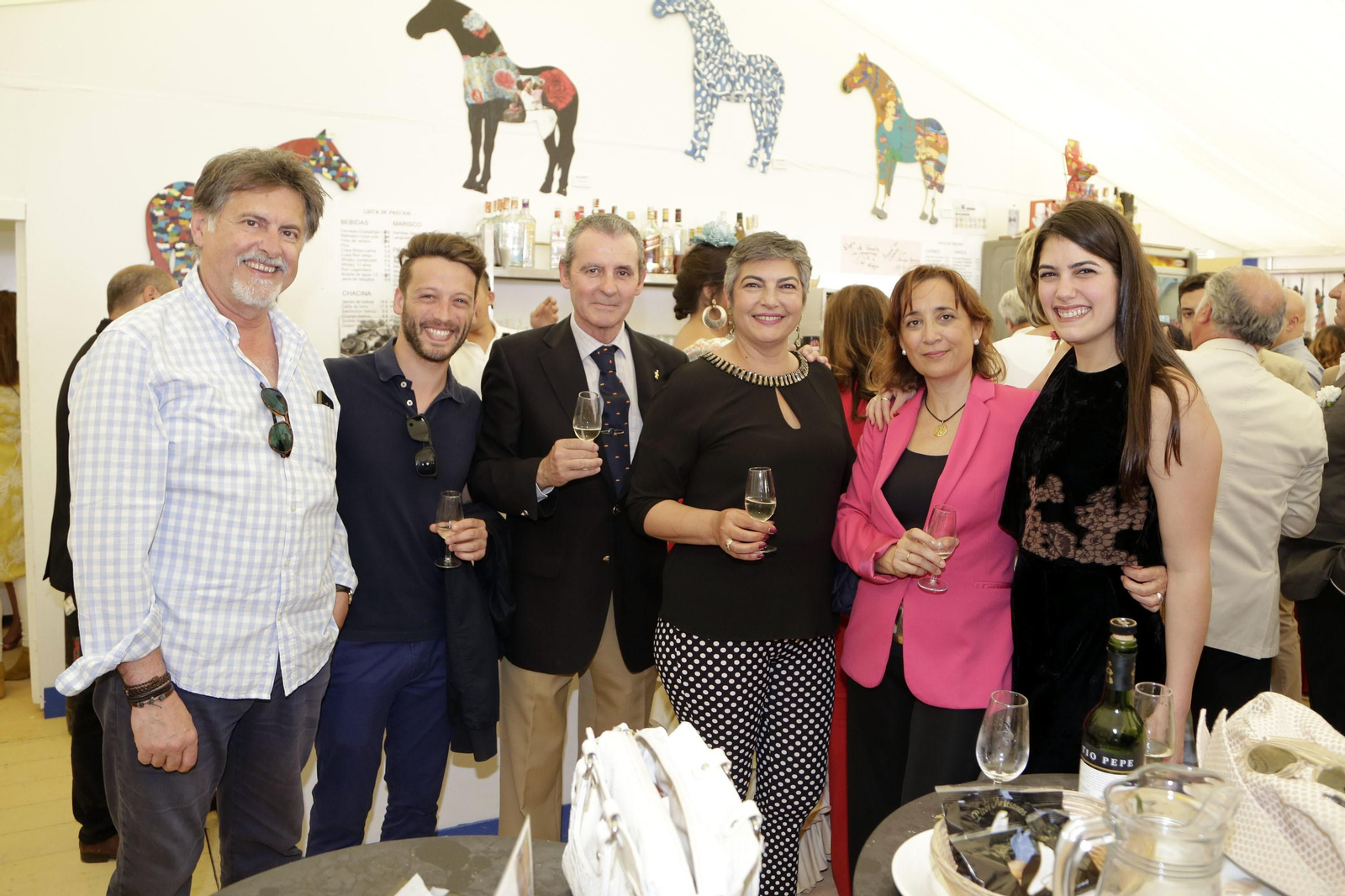 José María Martínez, María del Mar Morión, Thiago Banito, Sebastián Zapata, Marifé de Paz y Helena Bueno.