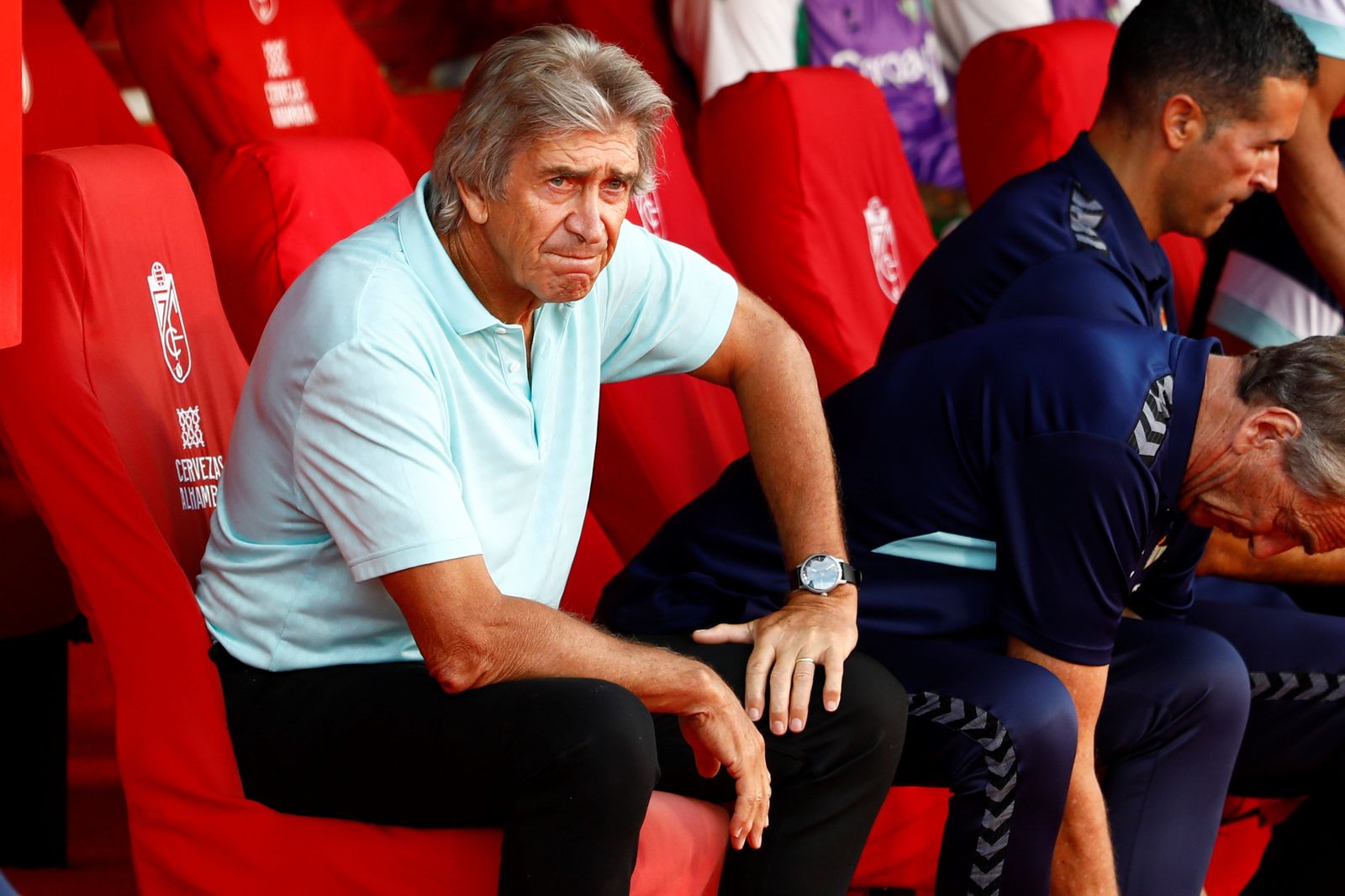Pellegrini, en el banquillo del Nuevo Los Cármenes