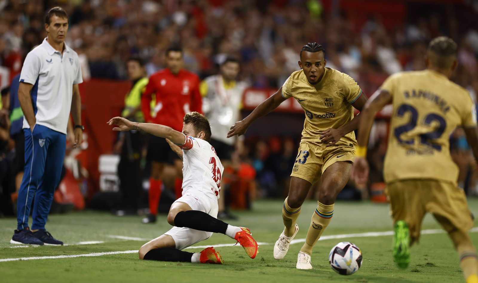 Las imágenes del Sevilla-Barcelona