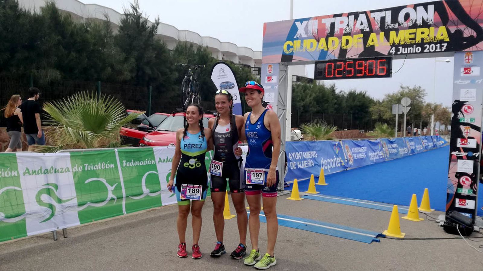 Vencedoras en la categoría femenina