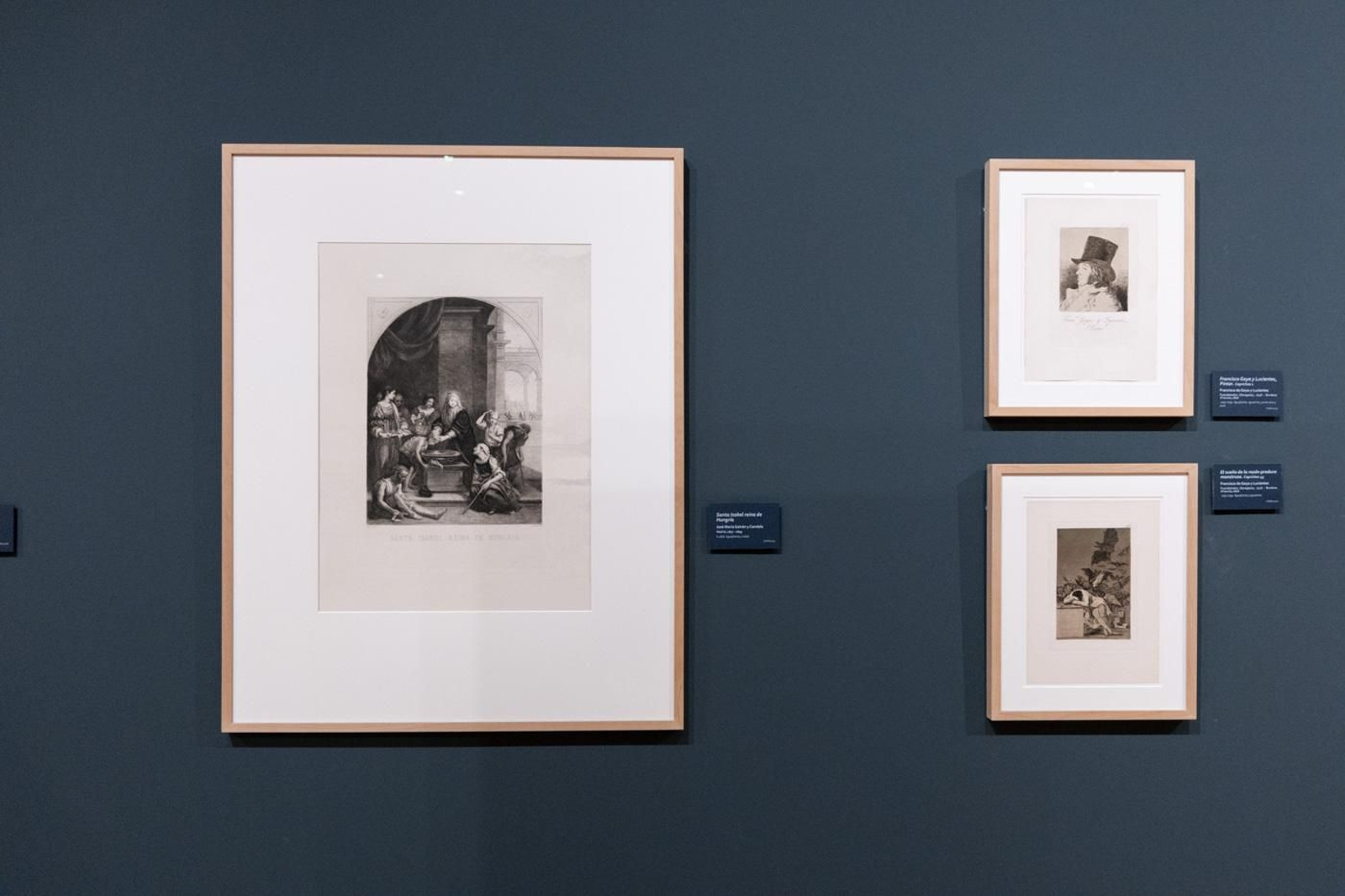 Inauguración de la nueva sala de exposiciones permanentes del Museo de Jaén con la colección de arte gráfico