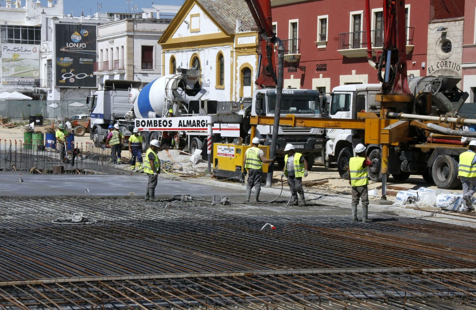 Los trabajos se ejecutan a destajo desde hace ya algunos meses, tras un tiempo de ralentización en las obras.
