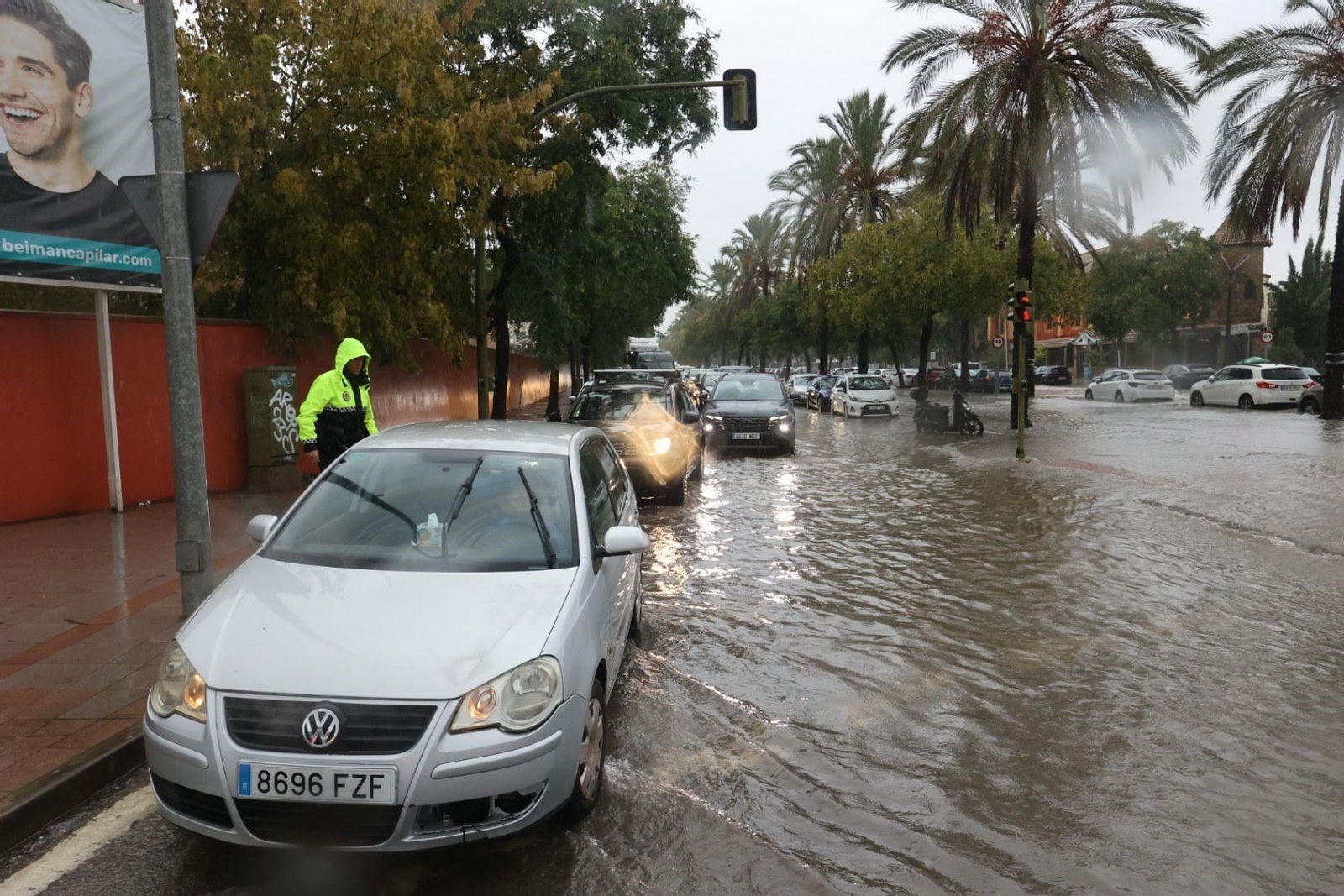 Imagen de las consecuencias en Jerez de las lluvias torrenciales de finales de octubre. Imagen de las consecuencias en Jerez de las lluvias torrenciales de finales de octubre.