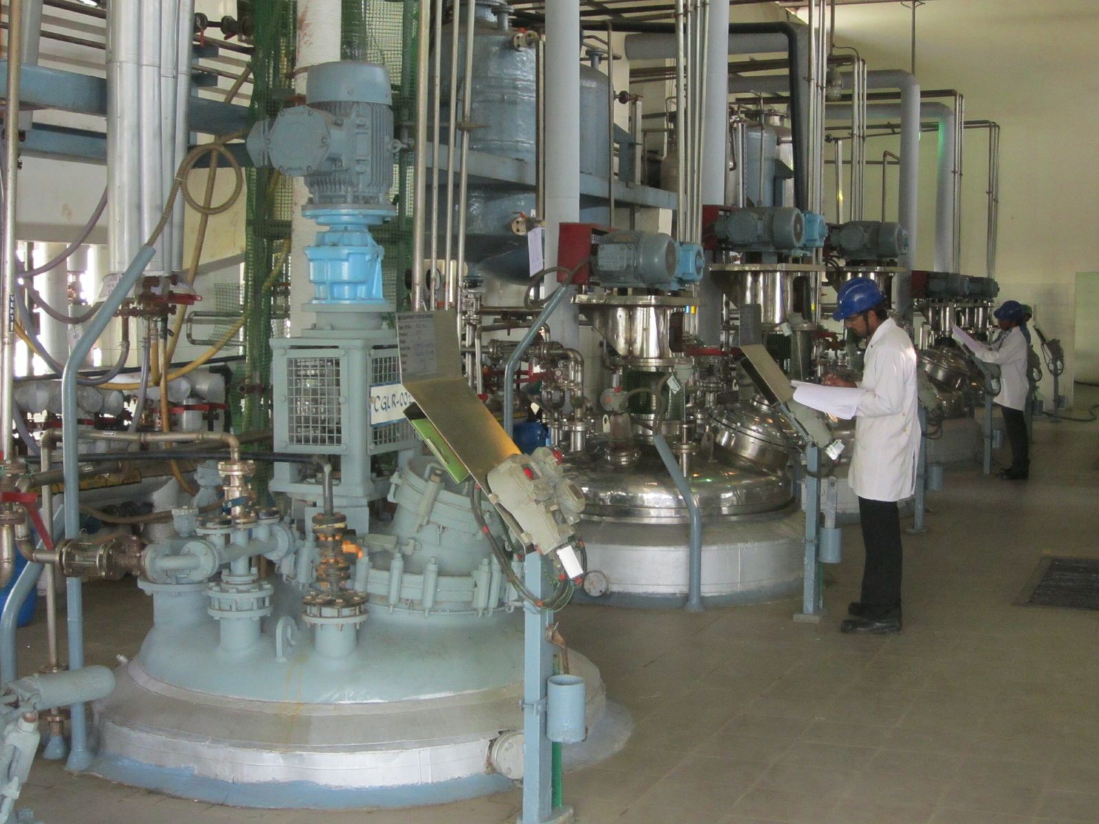 Instalaciones de la farmacéutica india Smilax Laboratories Limited.