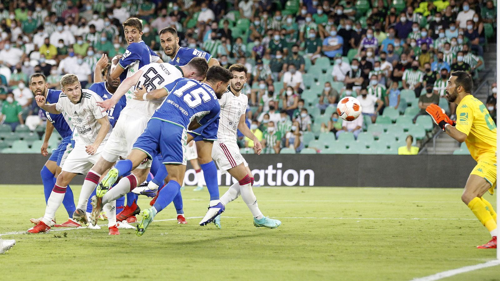 Las imágenes del Betis- Celtic
