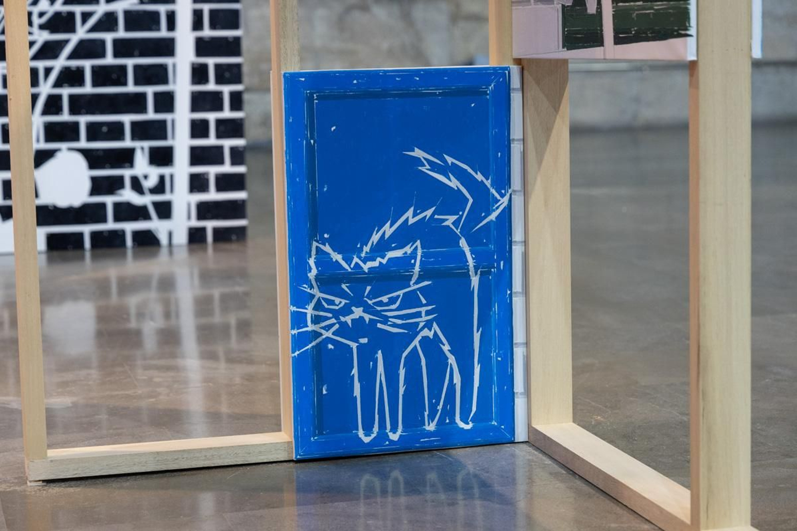 Inauguración de la exposición 'Sombras de bestias y coches'