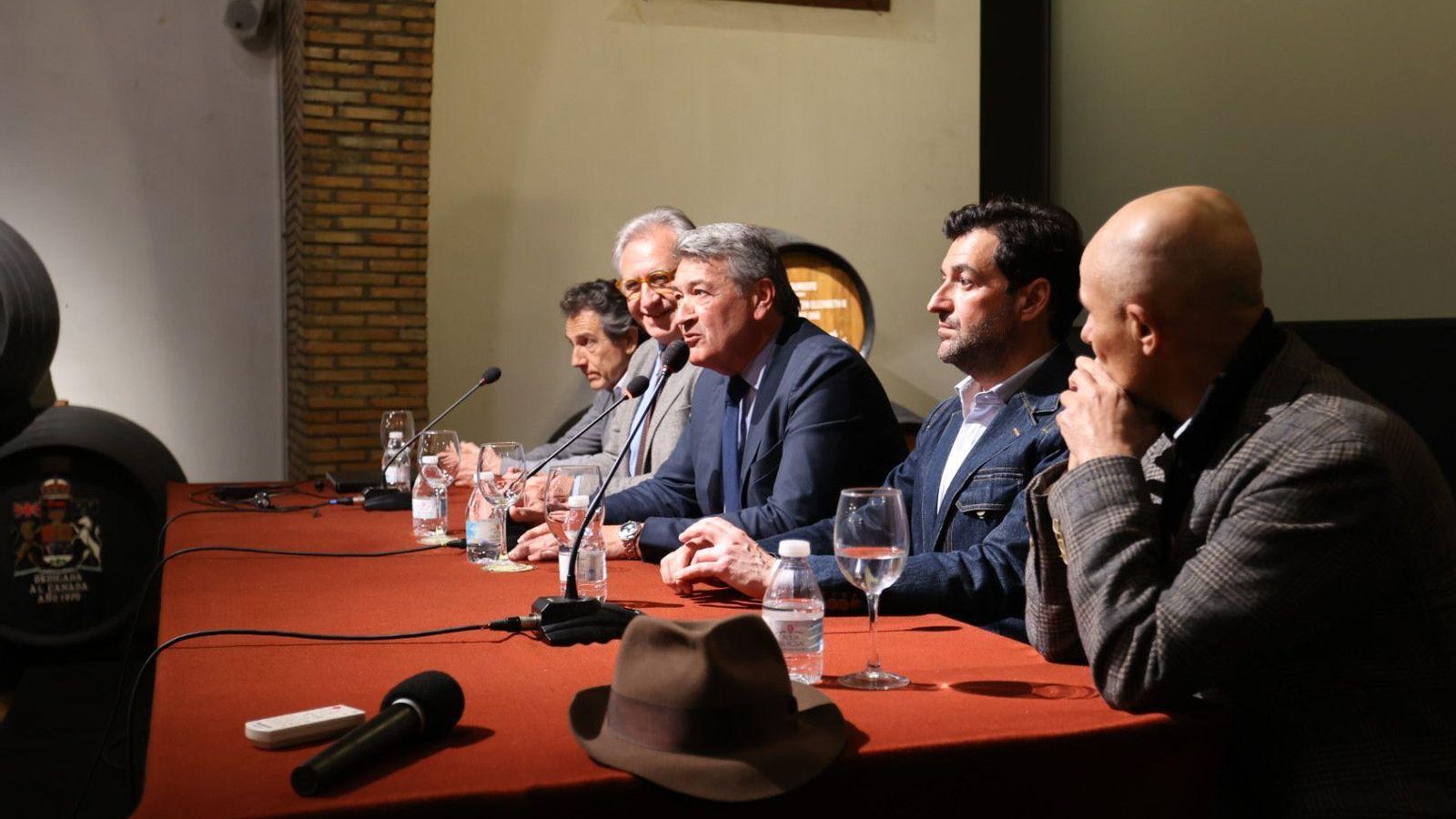 Un momento de la presentación del libro.