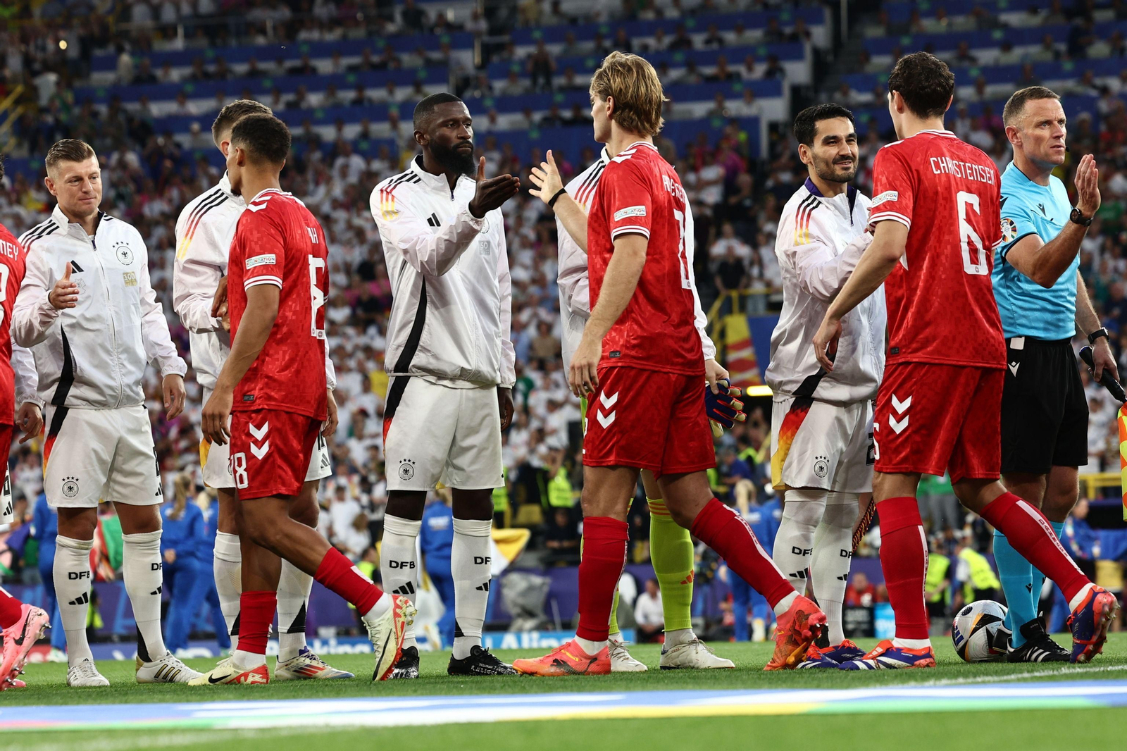 Las mejores fotos del Alemania - Dinamarca