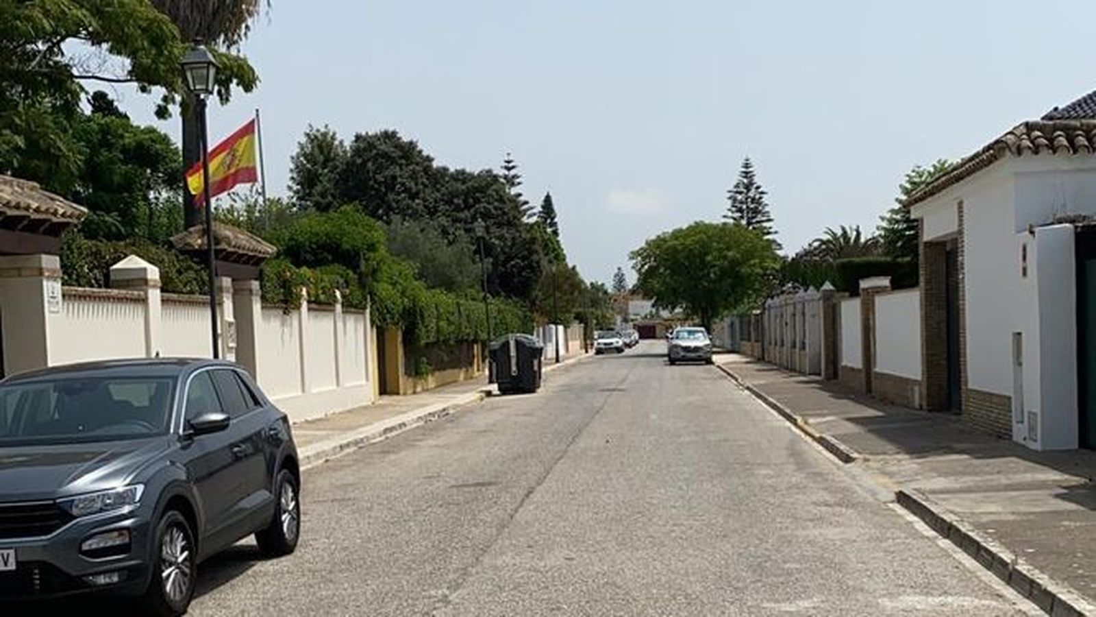 La calle Halcón, situada en la urbanización El Águila, en El Puerto de Santa María.
