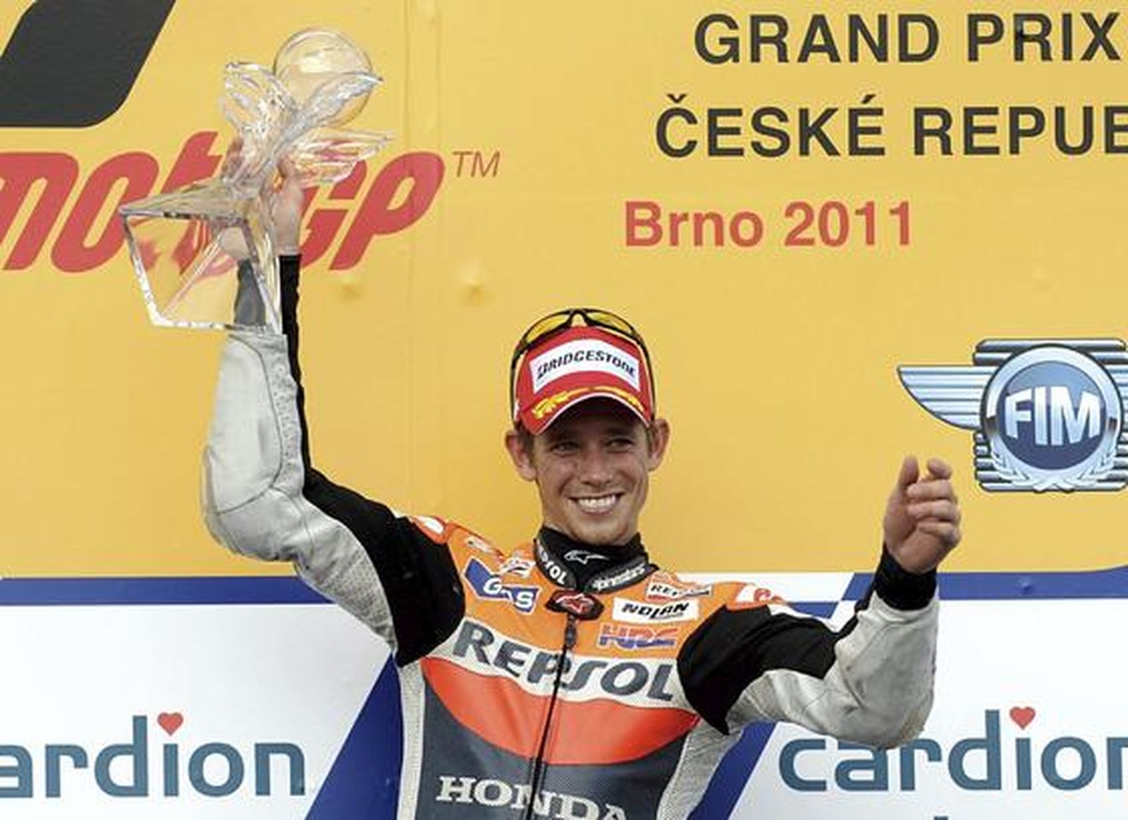 Stoner vence en Brno y acrecienta su ventaja al frente del Mundial. / EFE