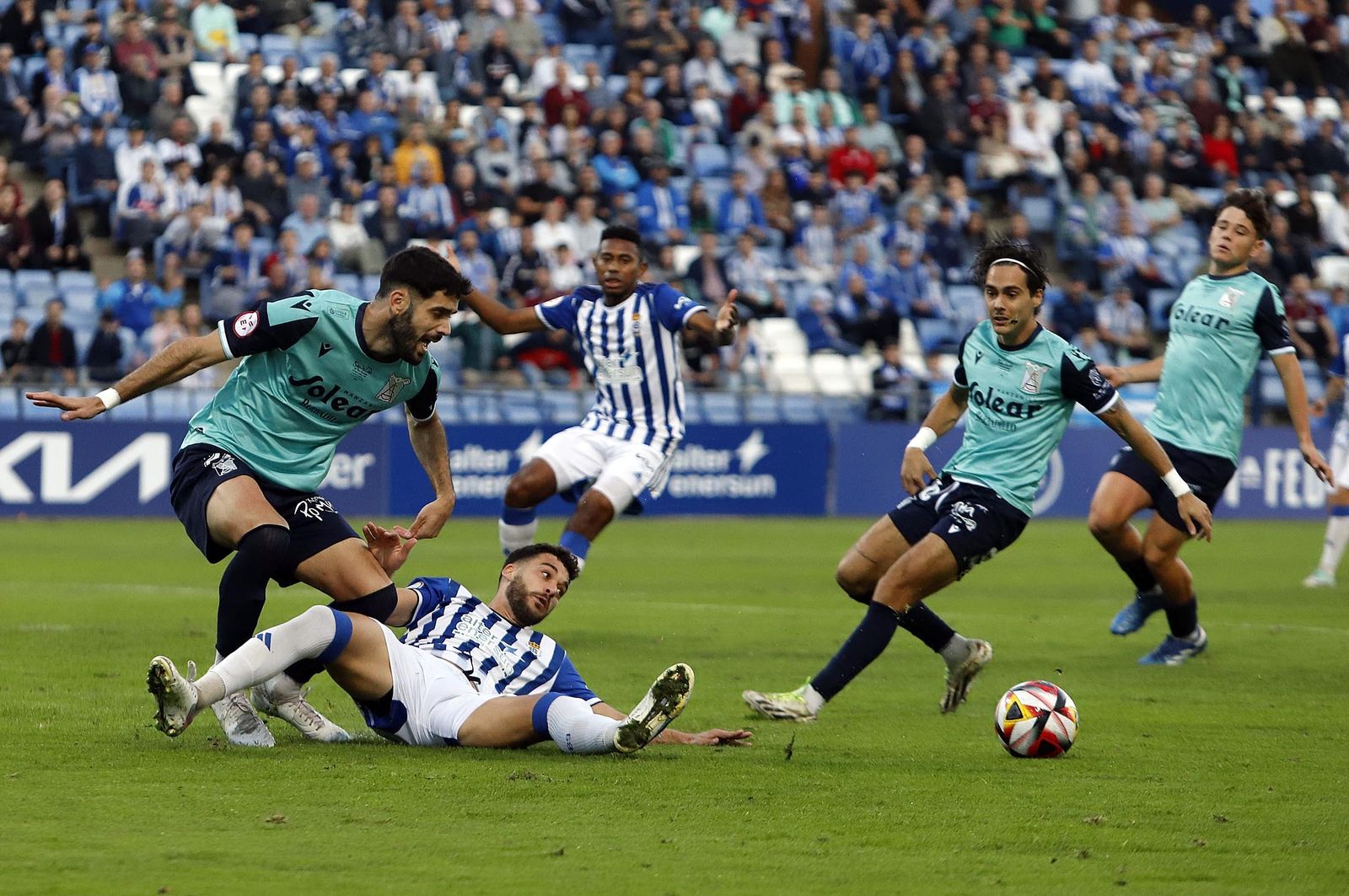 Imágenes del Recreativo Huelva-At Sanluqueño