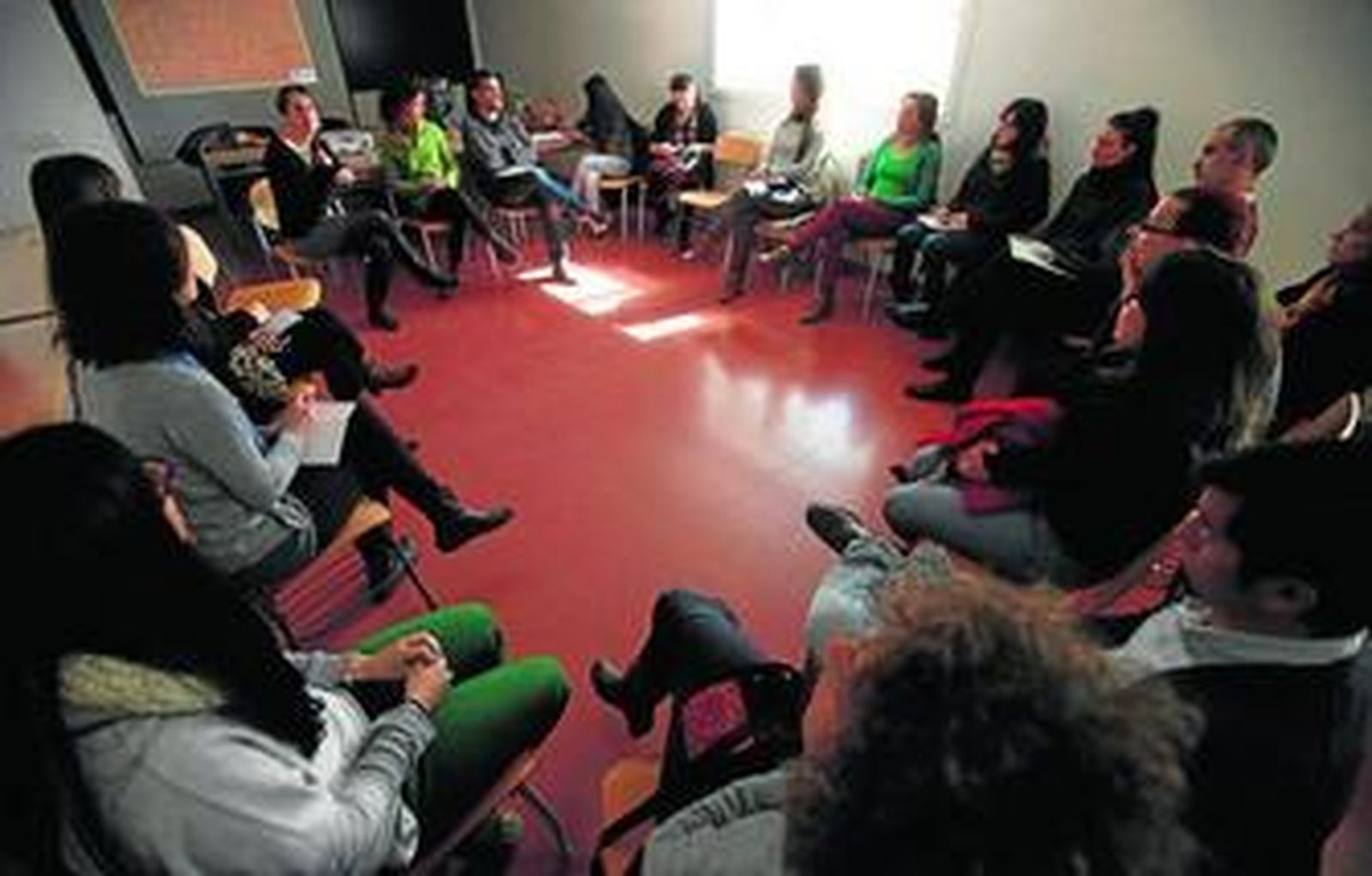 Durante la sesión explicativa de ayer se puso en práctica esta iniciativa con los asistentes.