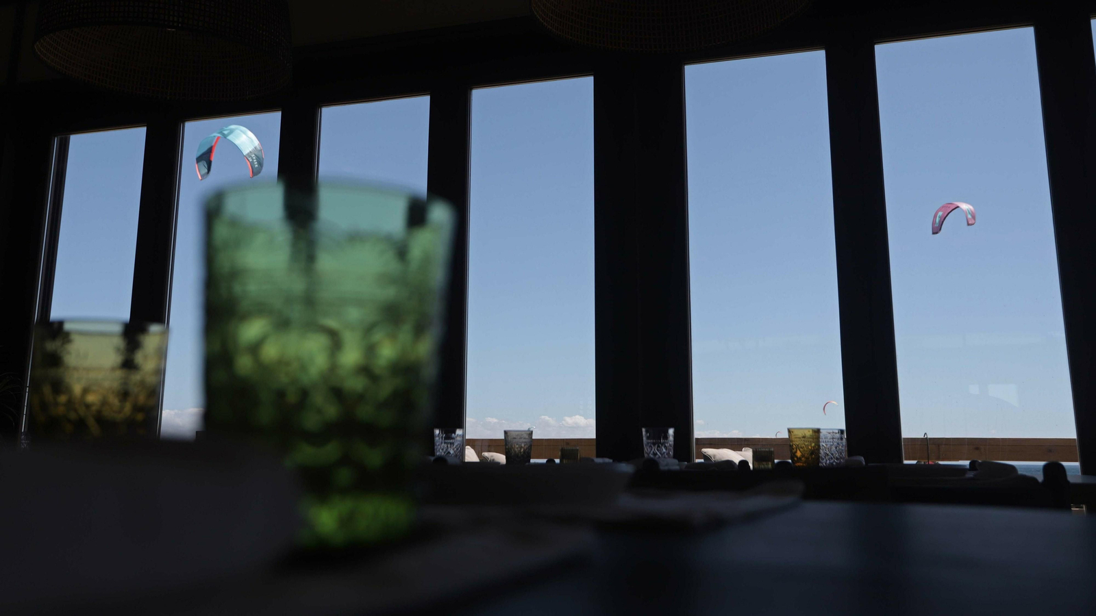 Diseño interior del restaurante BiBo Tarifa de Dani García