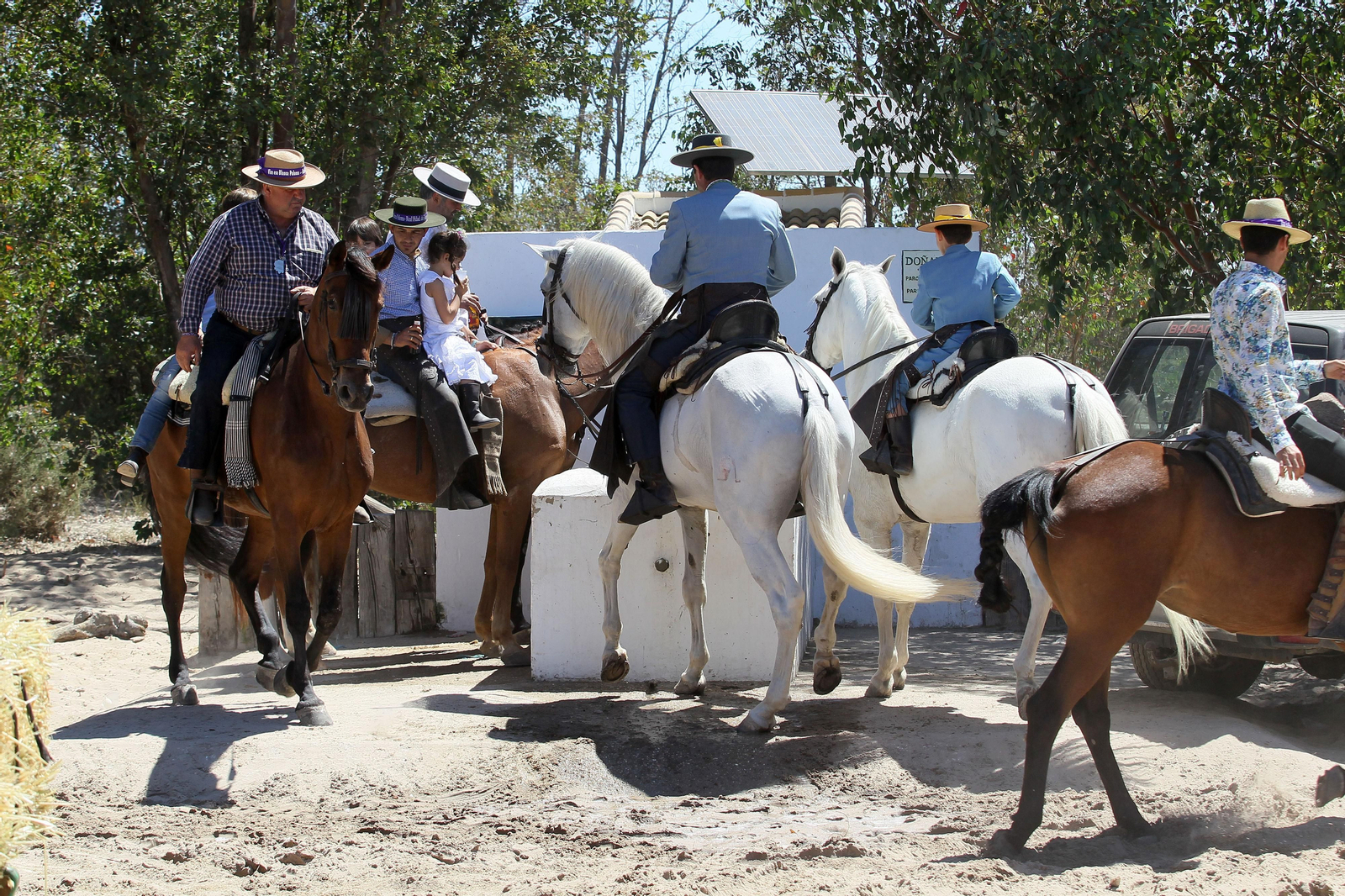 La hermandad de Jerez inicia su vuelta por el coto