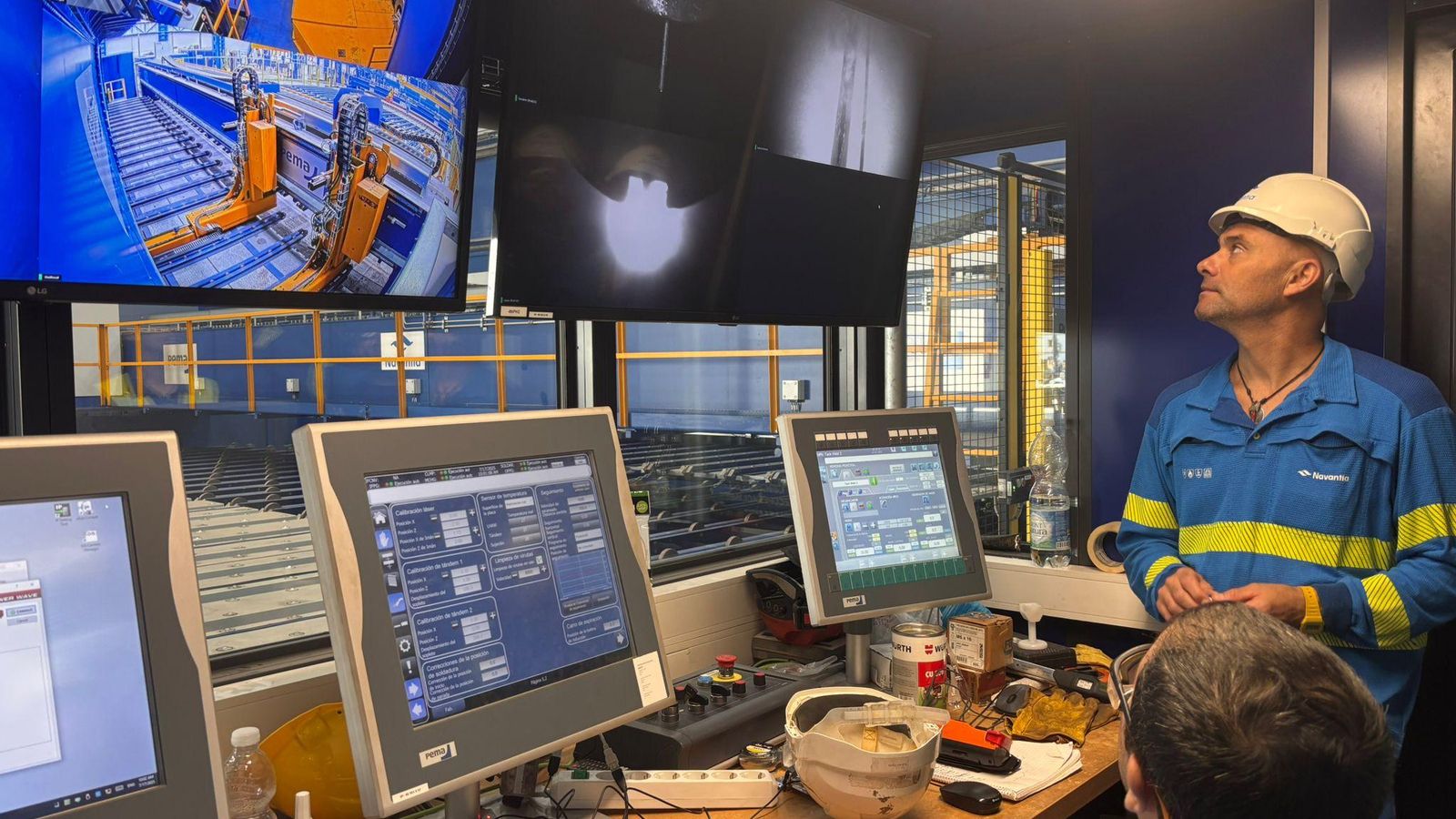 Los nuevos sistemas de automatización de procesos instaurados en Navantia San Fernando Los nuevos sistemas de automatización de procesos instaurados en Navantia San Fernando