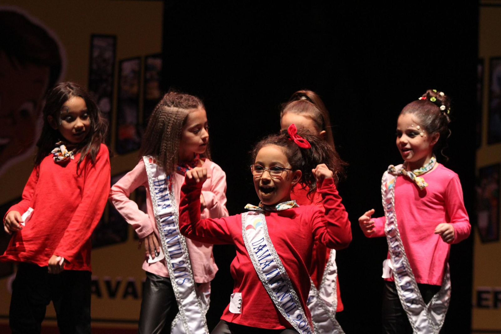 Gala de la coronación de  la choquera mayor e infantil del Carnaval Colombino 2018