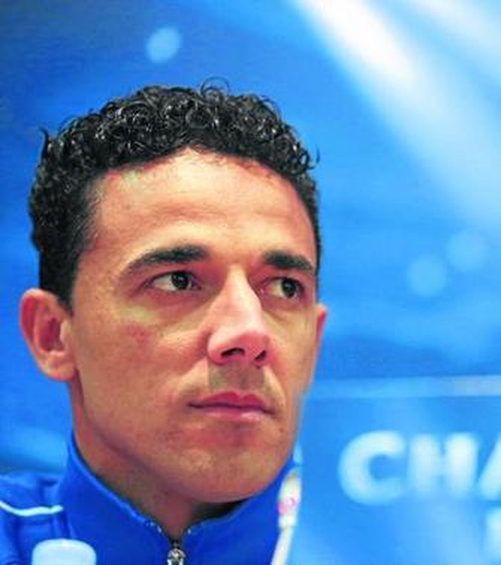 Weligton, durante la rueda de prensa de ayer.