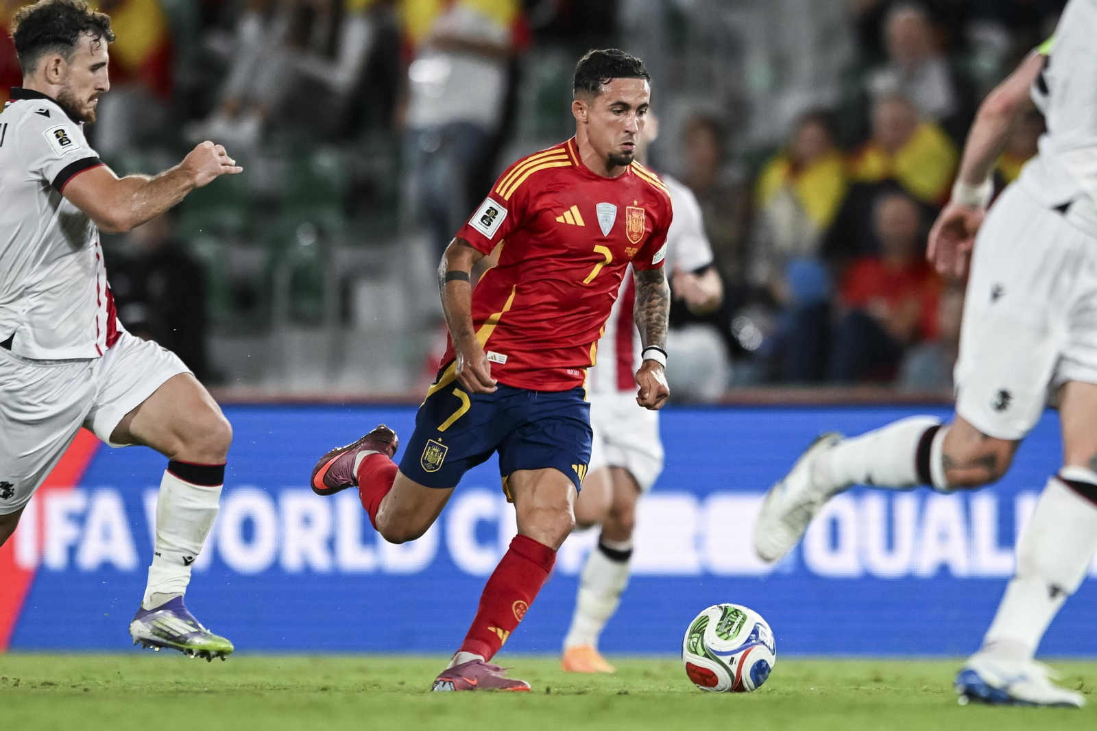 Las mejores fotos del España-Georgia