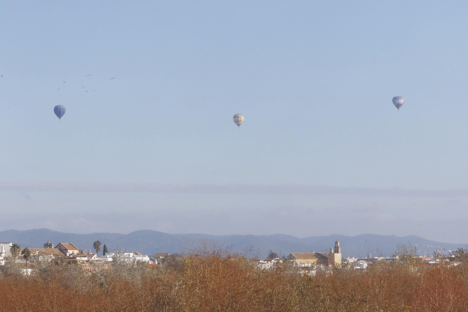 La Cabalgata en globo de los Reyes Magos en Córdoba