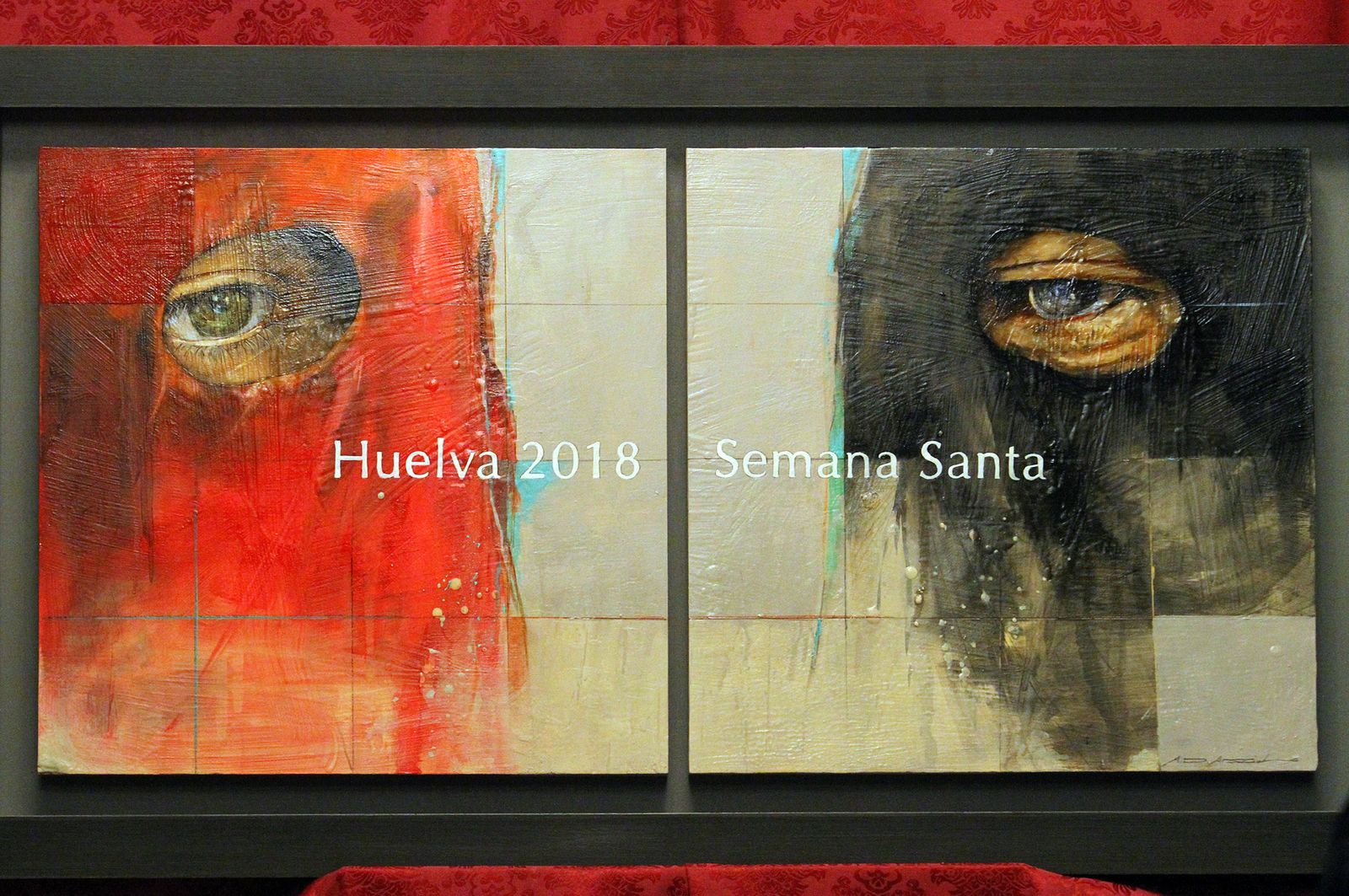 Imágenes de la presentación del cartel de la Semana Santa 2018