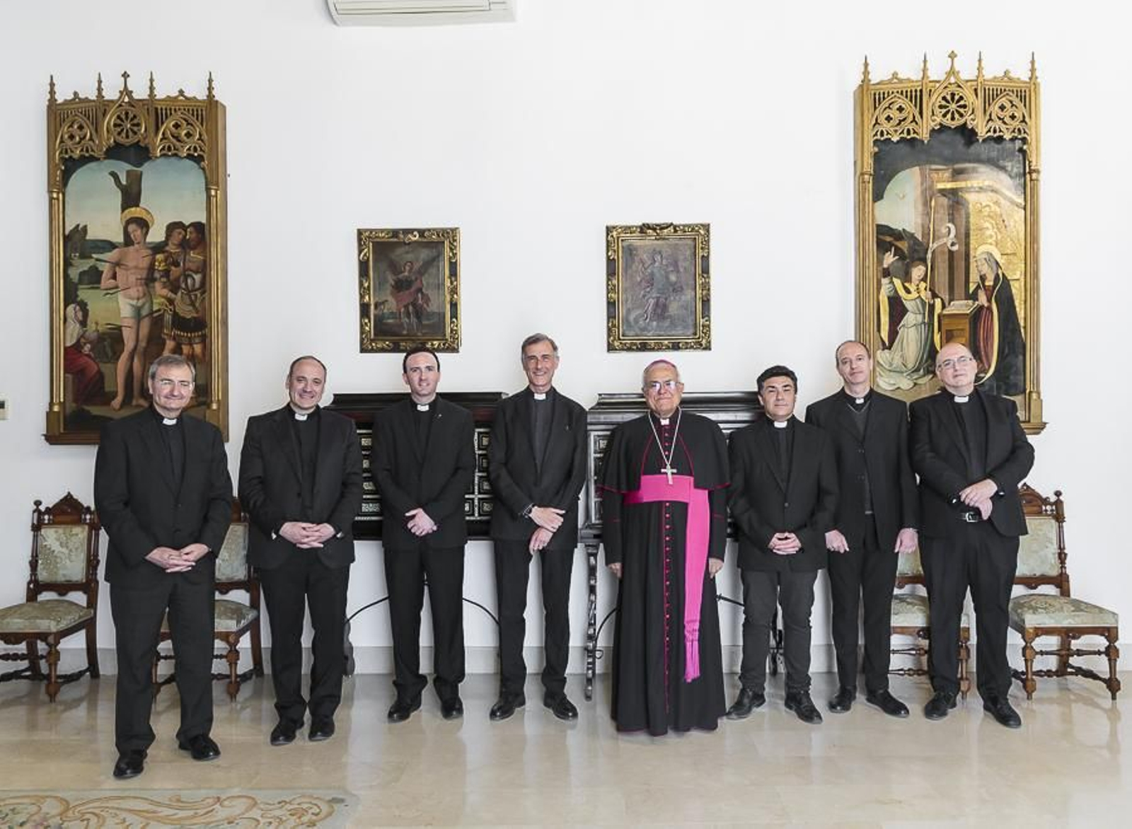Toma de posesión del nuevo vicario general y los vicarios territoriales.