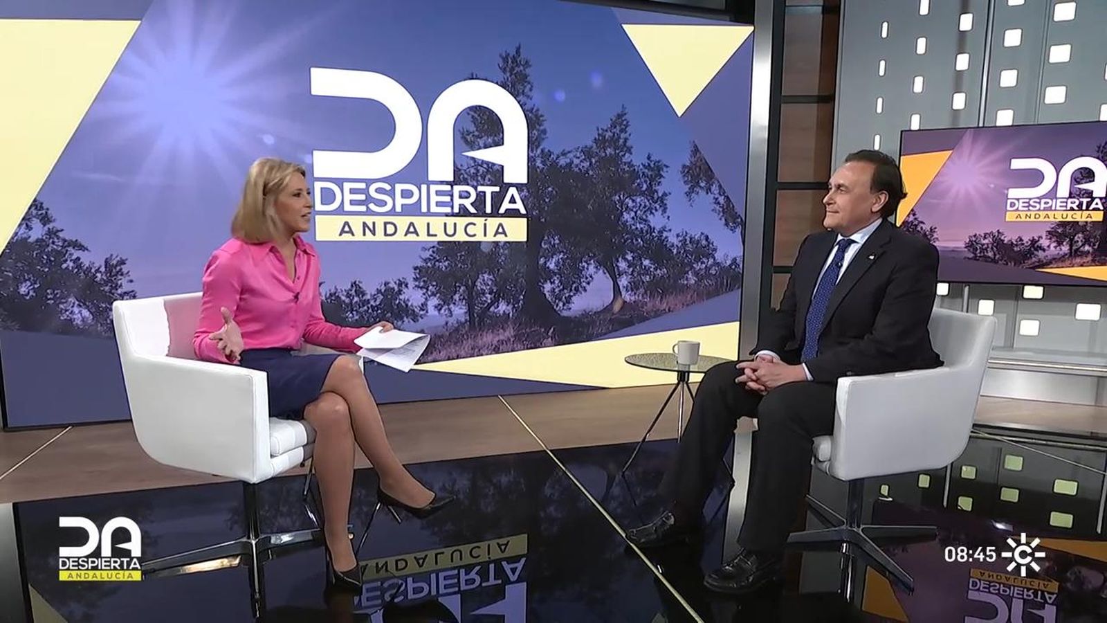 'Despierta Andalucía', matinal informativo de Canal Sur, la semana pasada