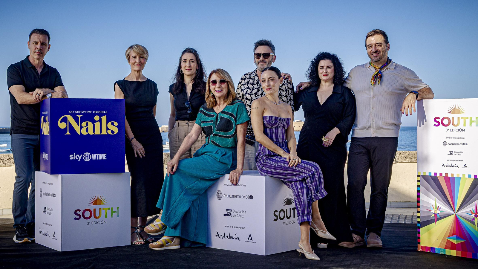 Las imágenes del photocall del martes 16 del South Series Festival en La Caleta de Cádiz