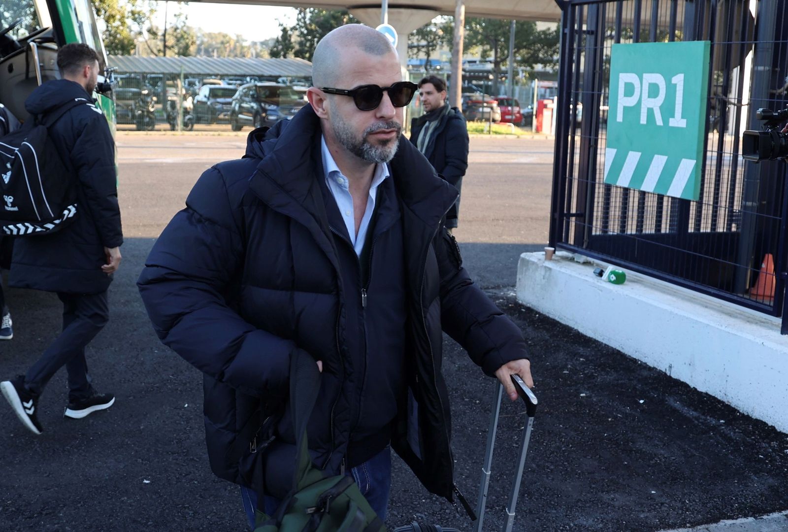 Manu Fajardo, antes de viajar a Atenas.