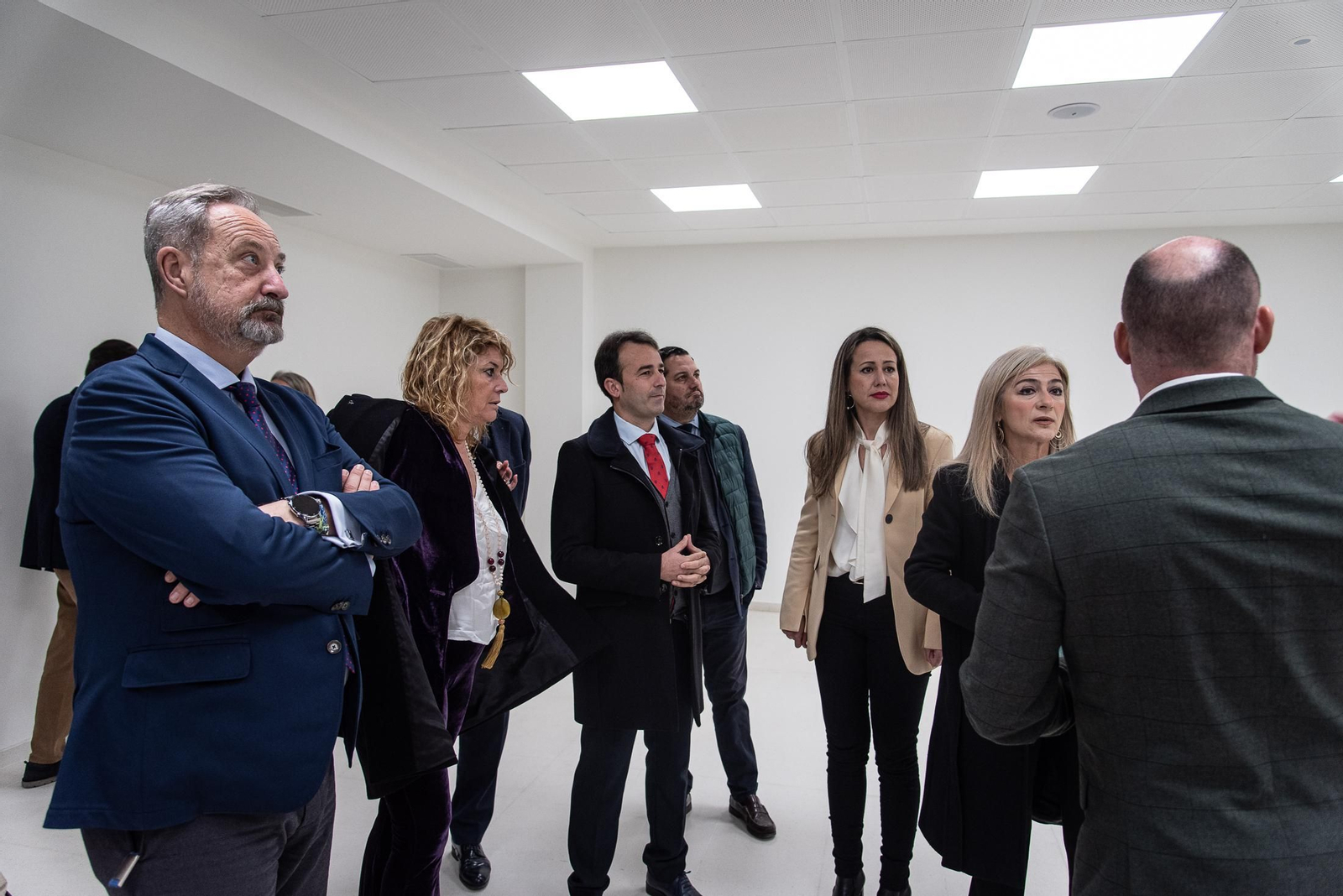 Imágenes de la visita de la Consejera de Desarrollo Educativo y Formación Profesional al nuevo colegio del Ensanche