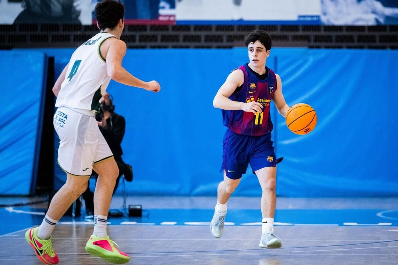 El Unicaja acarició el triunfo en Barcelona (62-61) en Liga U22: fotos y crónica del partido