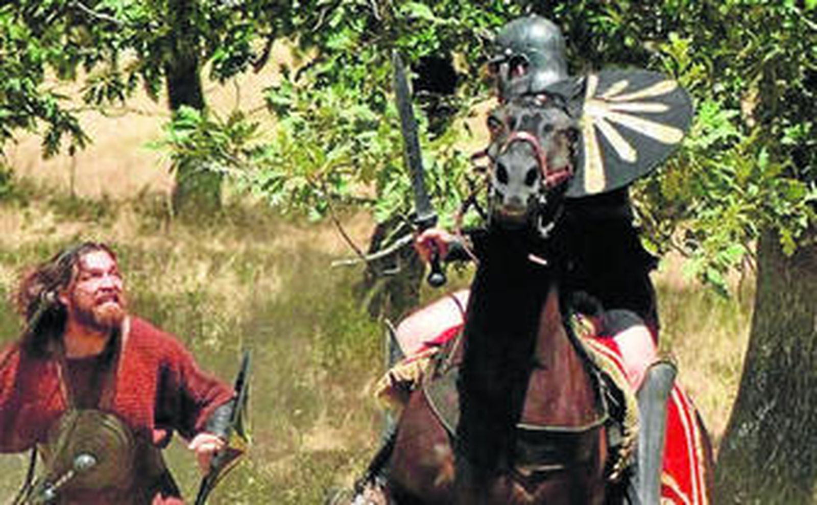 Uno de los combates en un episodio de Hispania.