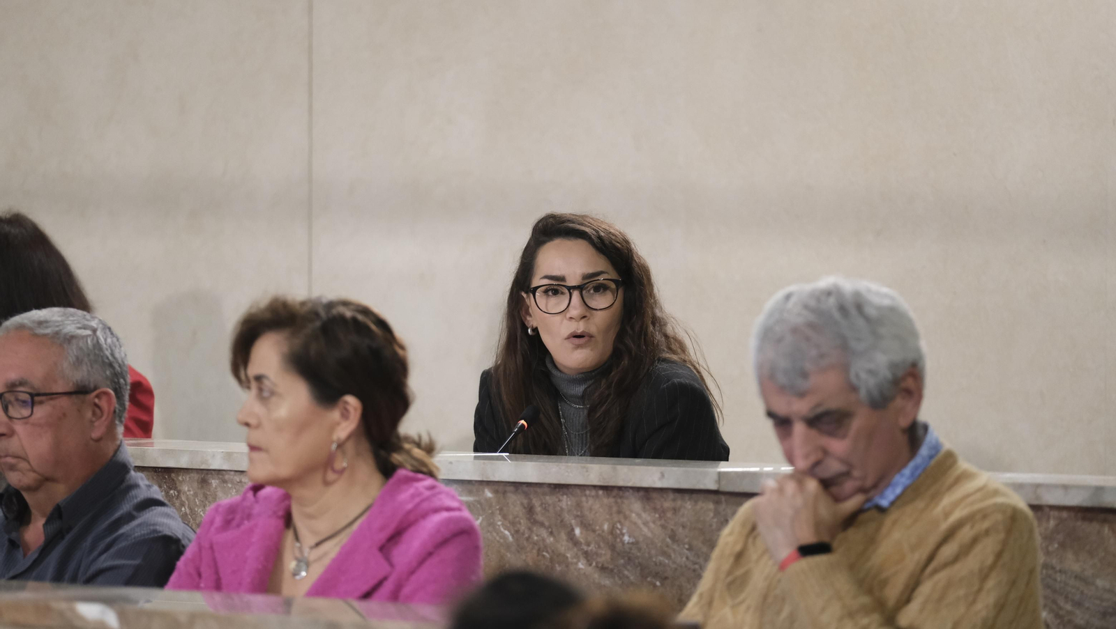 Imágenes del Pleno del Ayuntamiento de Almería sobre el estado de la Ciudad