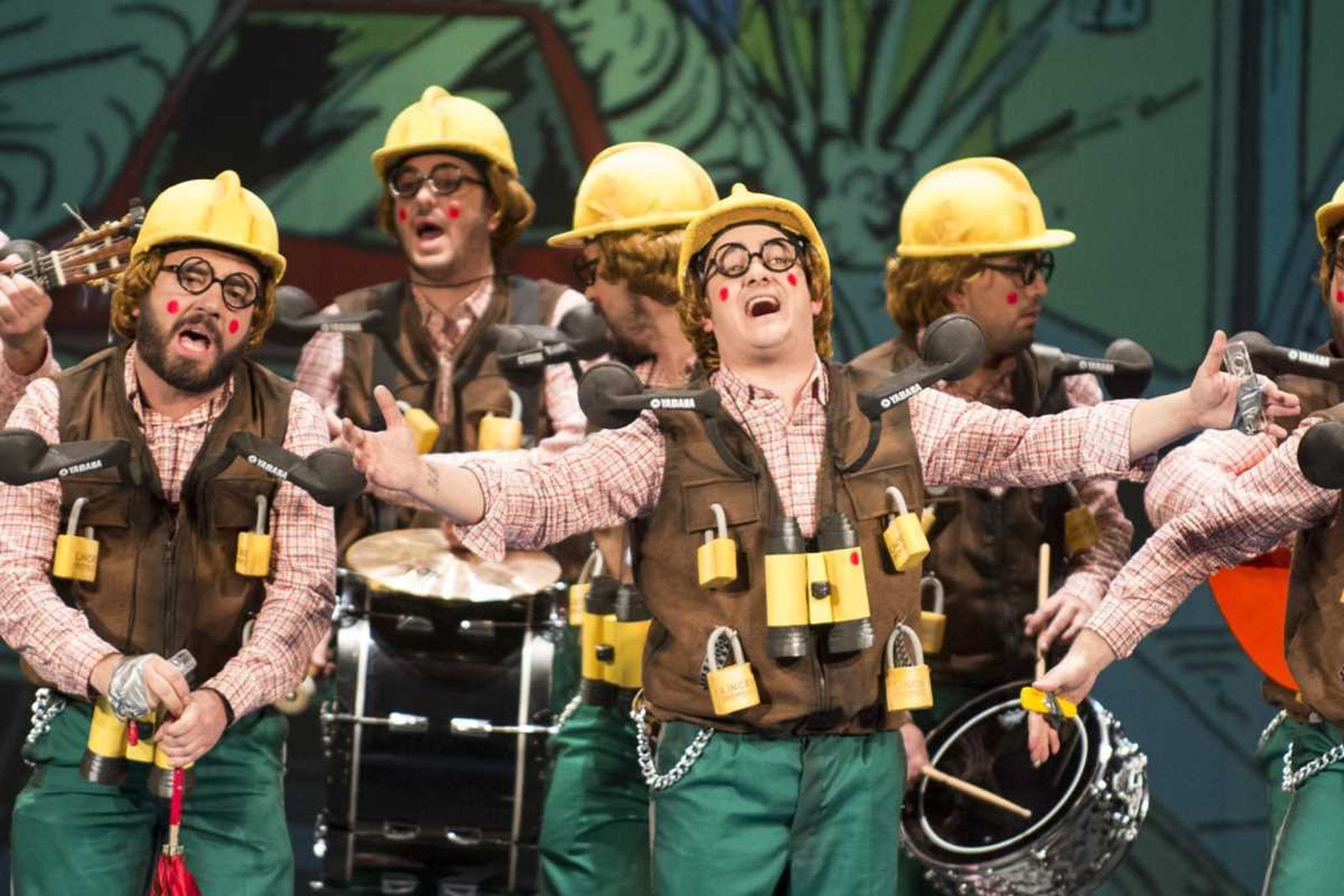 Las imágenes de la decimoquinta función clasificatoria