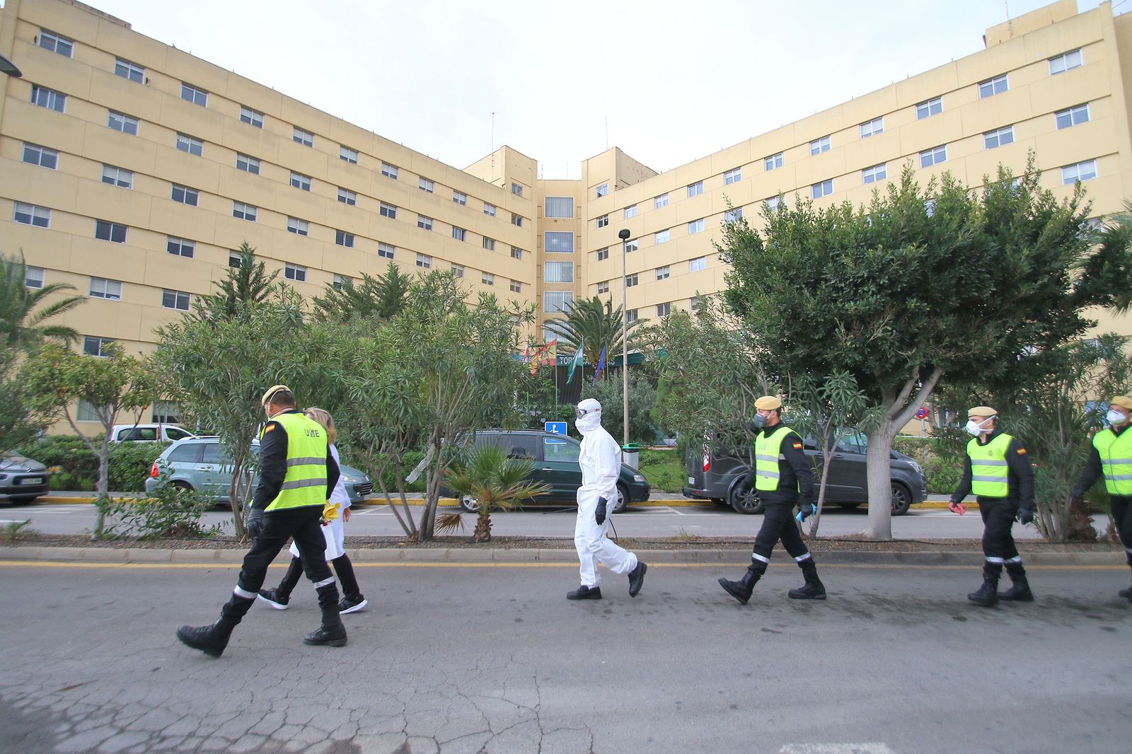 Fotogalería Coronavirus. Actuación UME en Almería.