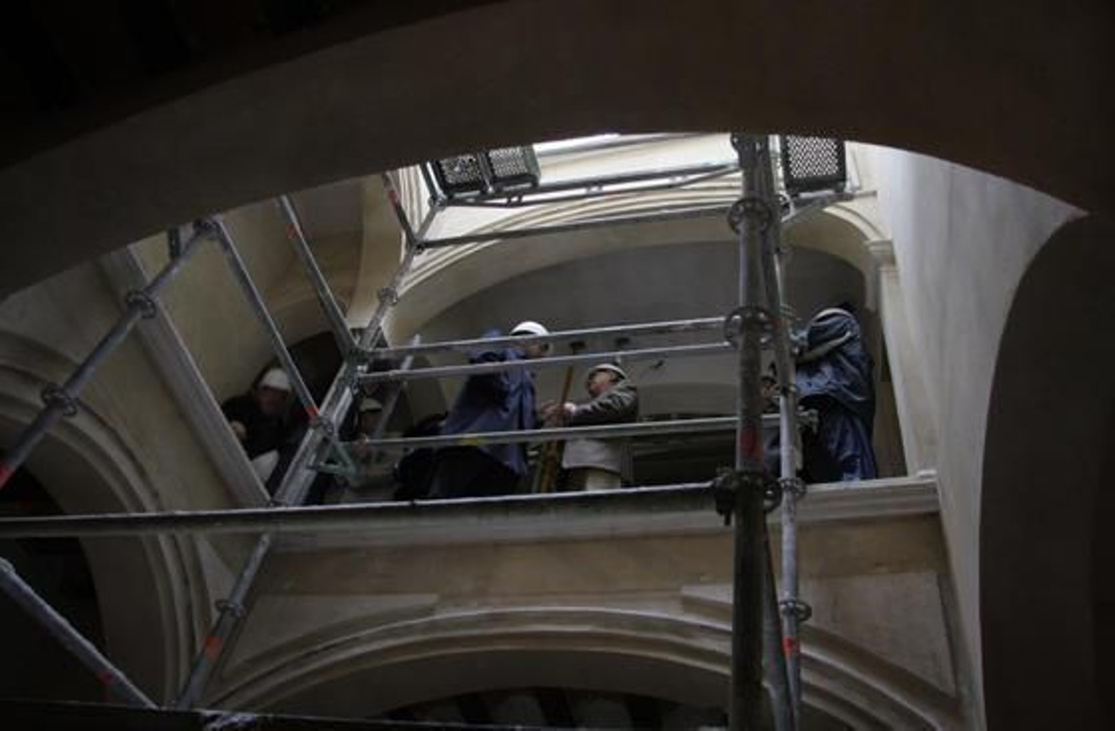 Las actuaciones llevadas a cabo en el edificio triplicarán el espacio de la Capilla.

Foto: Victoria Hidalgo